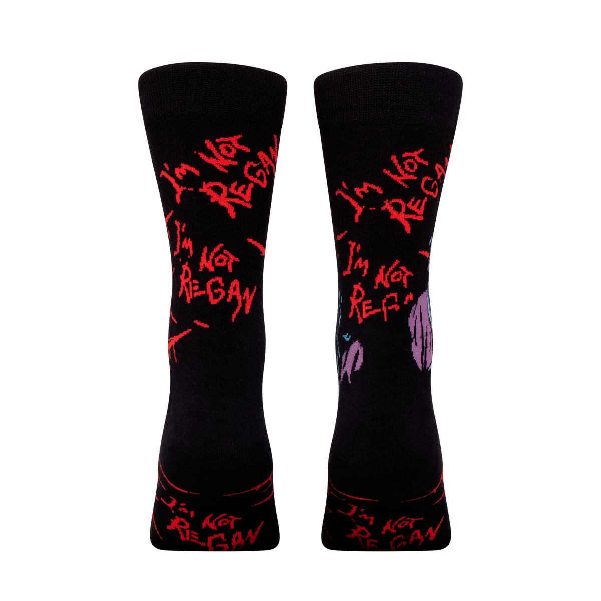 The Exorcist Regan Split Crew Socks