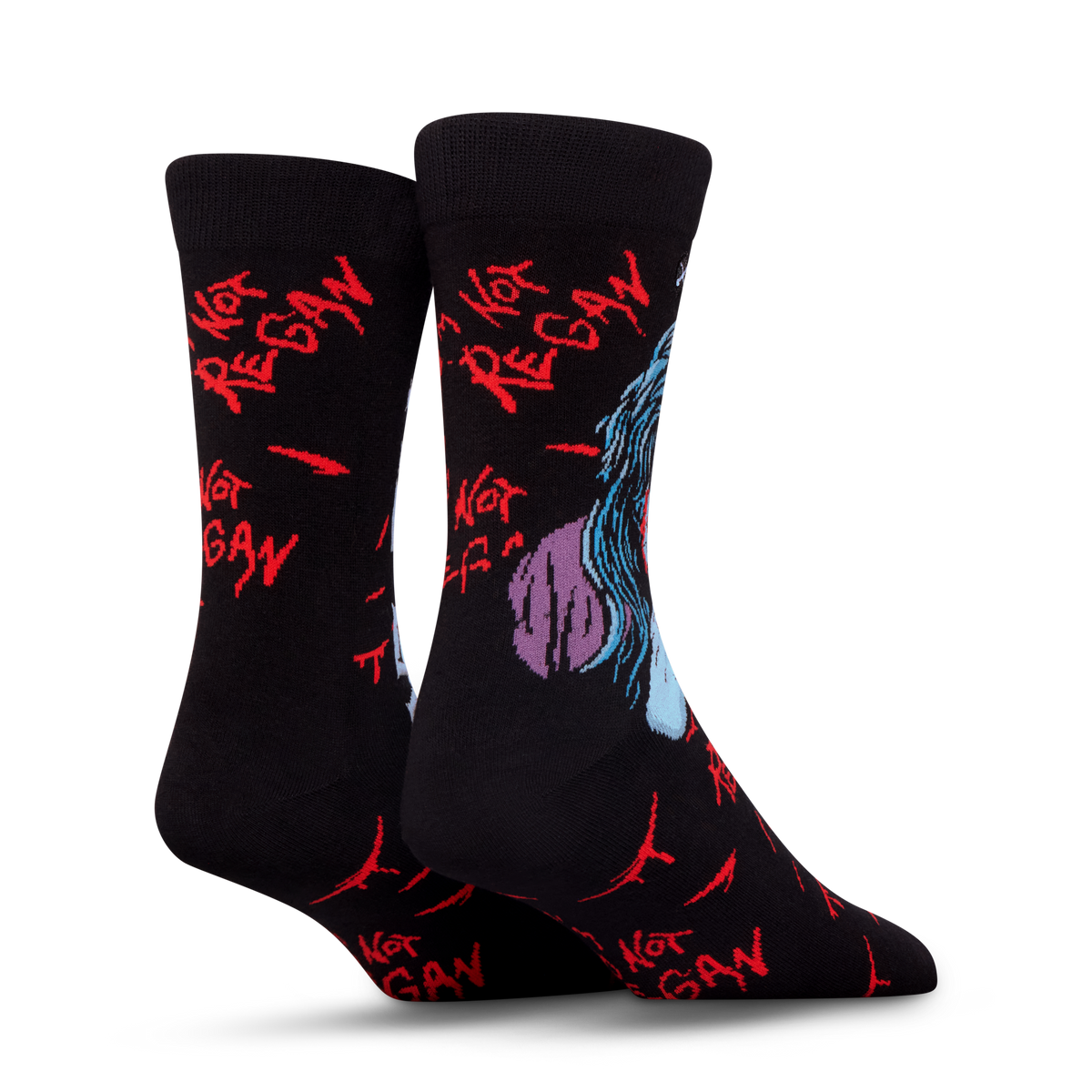 The Exorcist Regan Split Crew Socks