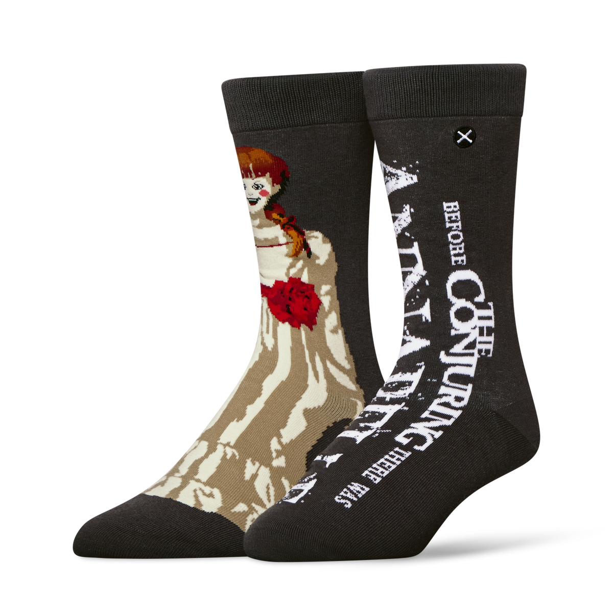 The Conjuring Annabelle Split Crew Socks