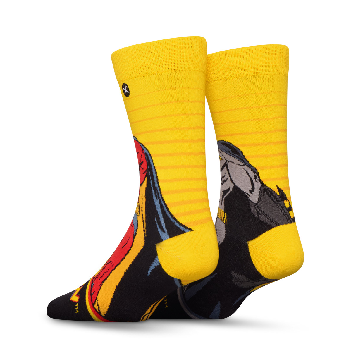 Batman & Robin Portraits Crew Socks