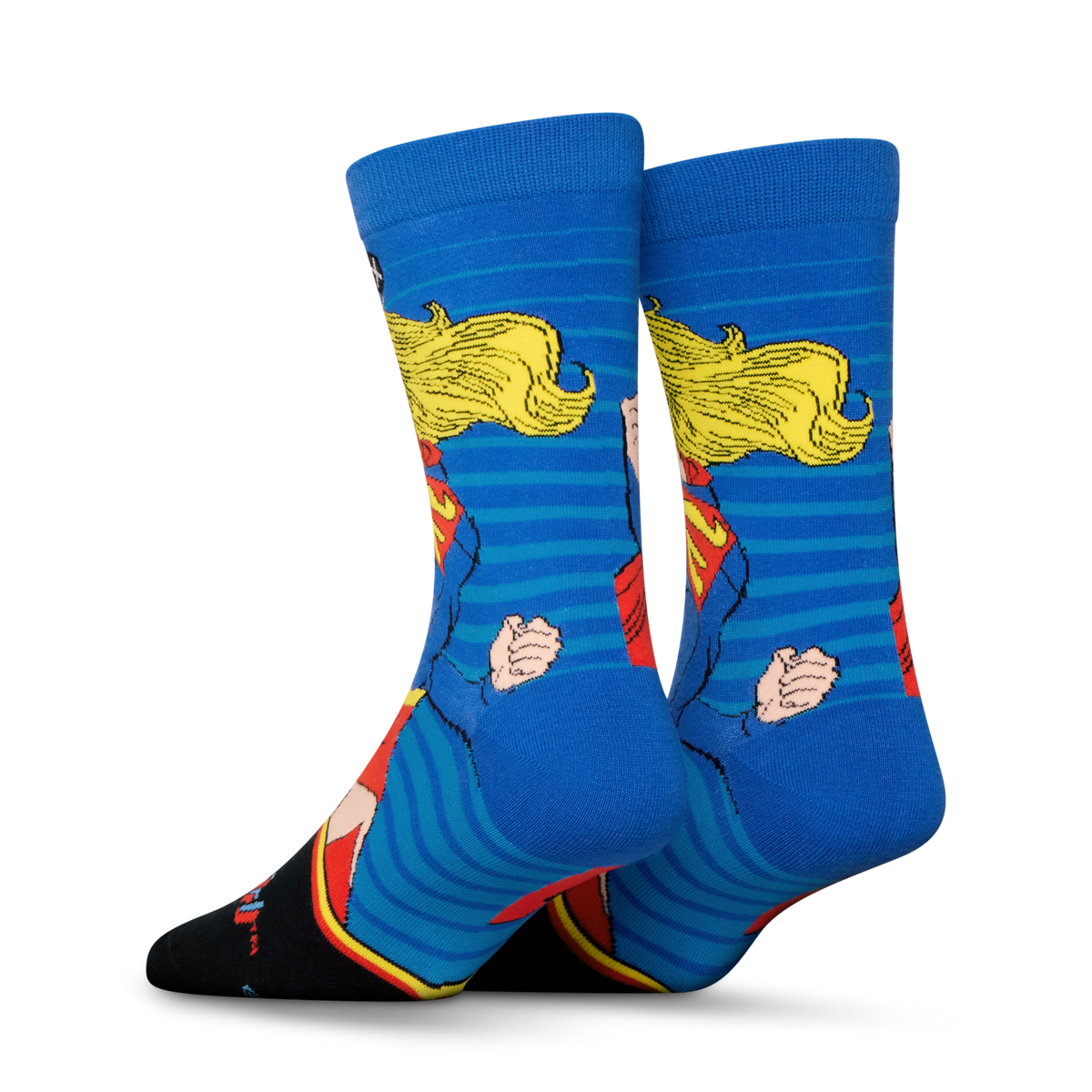 Super Girl Portrait Crew Socks