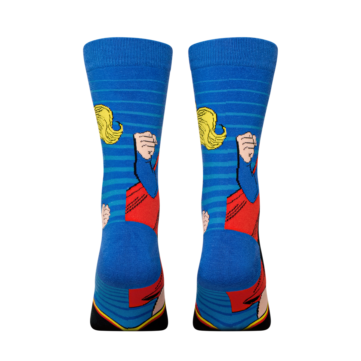 Super Girl Portrait Crew Socks