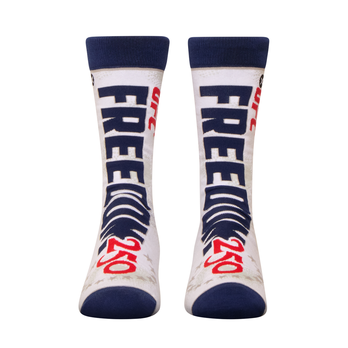 UFC Freedom 250 White Men's Crew Socks