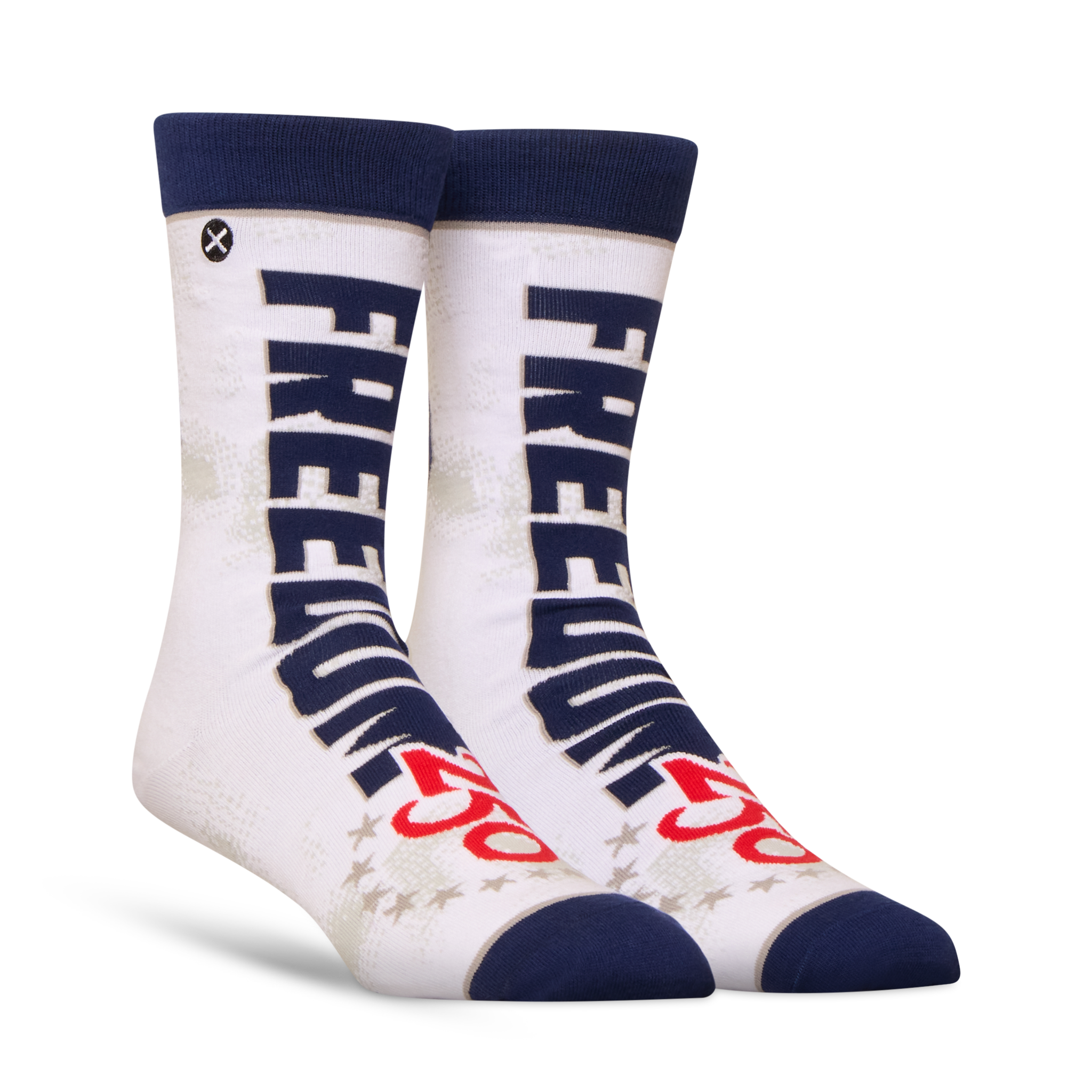 UFC Freedom 250 White Men's Crew Socks