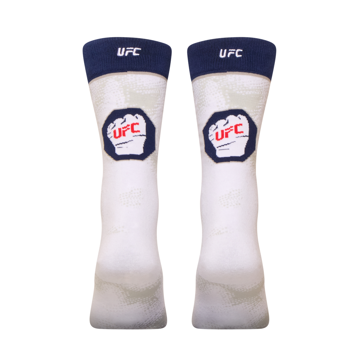 UFC Freedom 250 White Men's Crew Socks