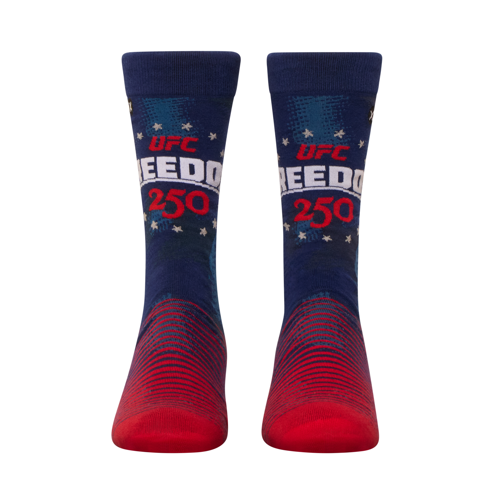 UFC Freedom 250 Navy Men's Crew Socks