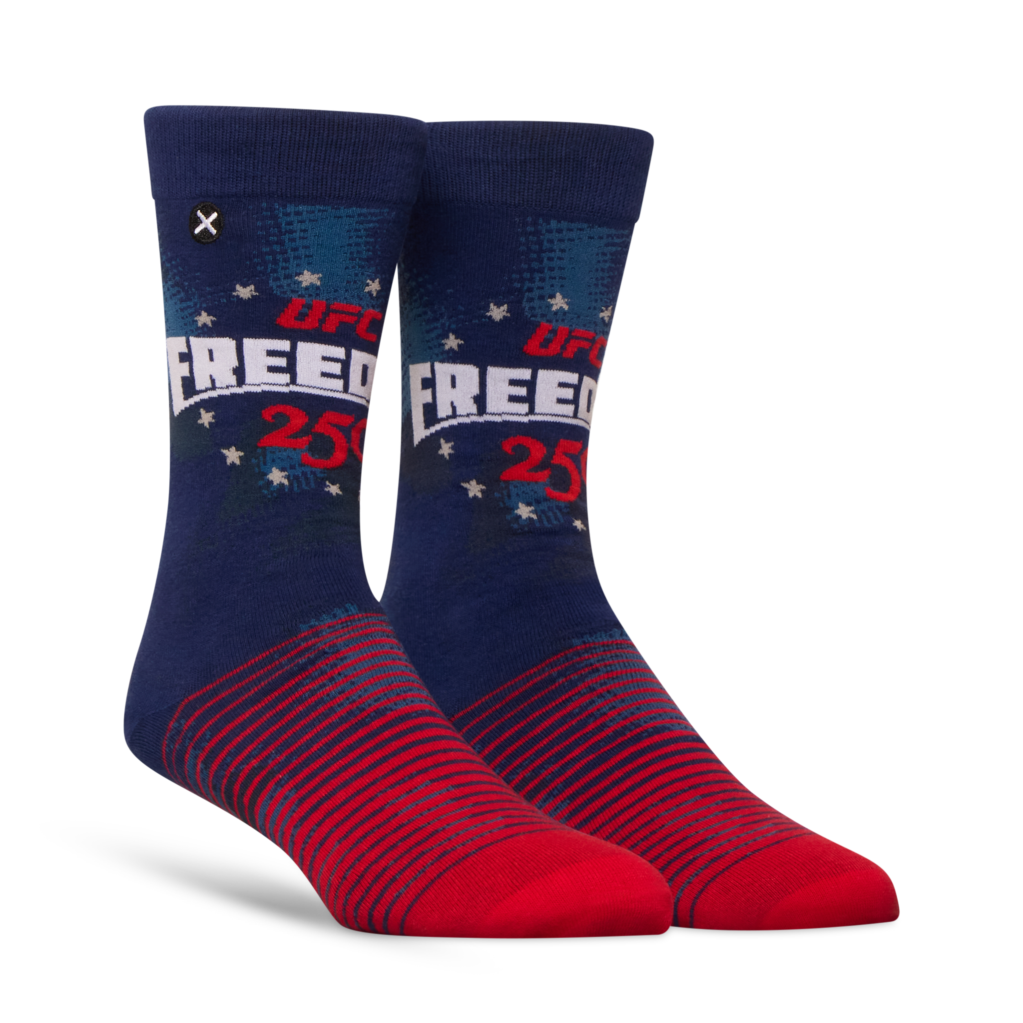 UFC Freedom 250 Navy Men's Crew Socks