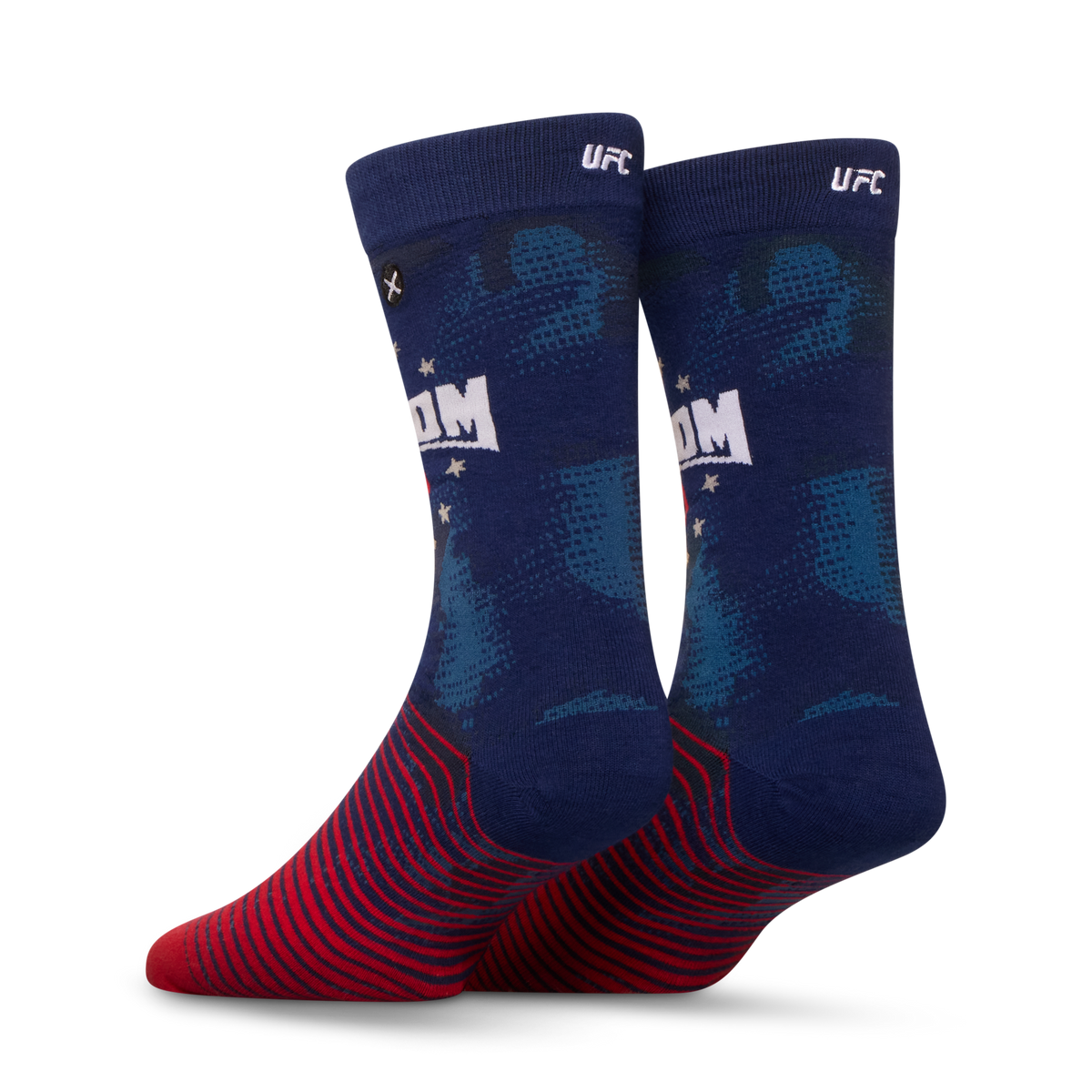 UFC Freedom 250 Navy Men's Crew Socks