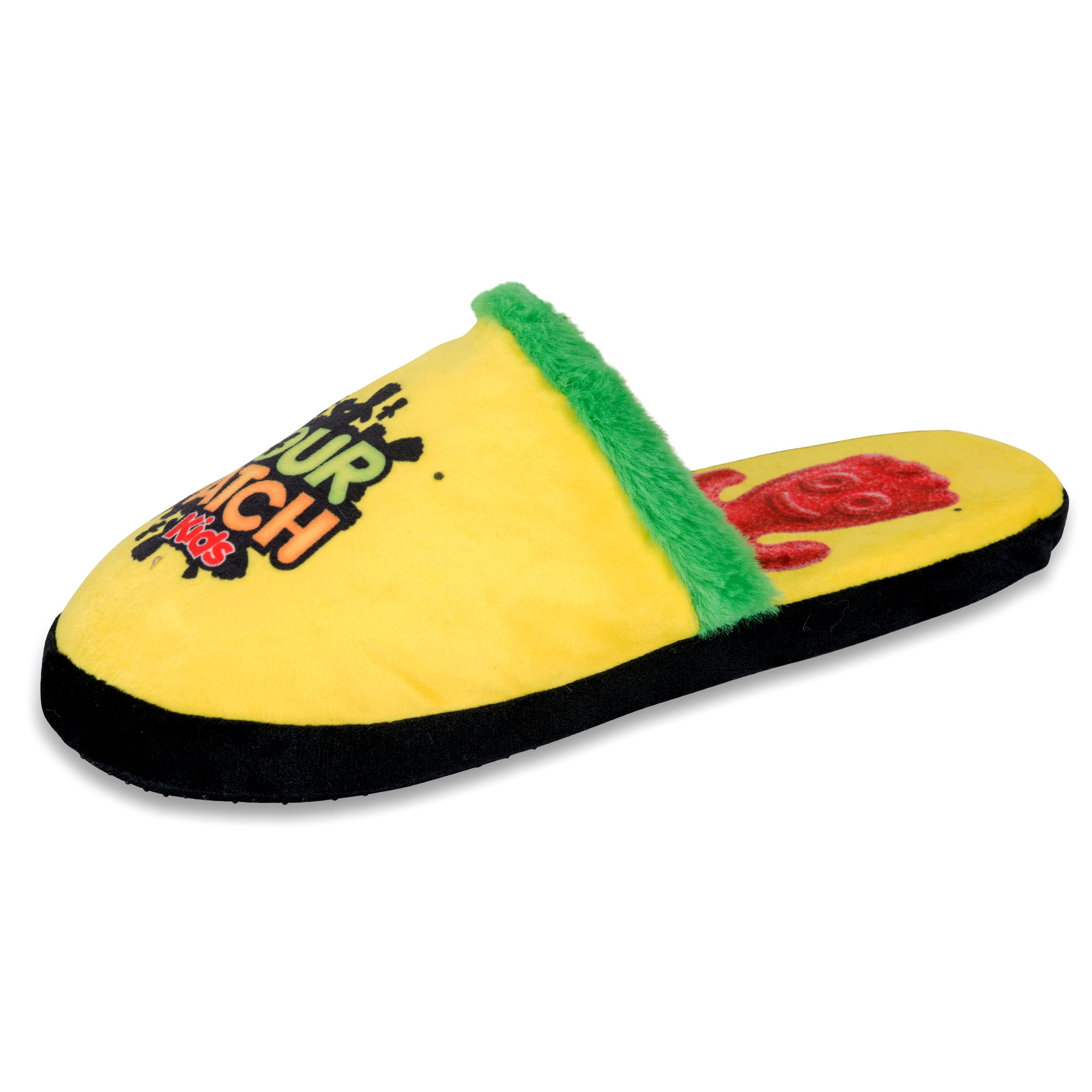 Sour Patch Kids Fuzzy Slip-On Slippers