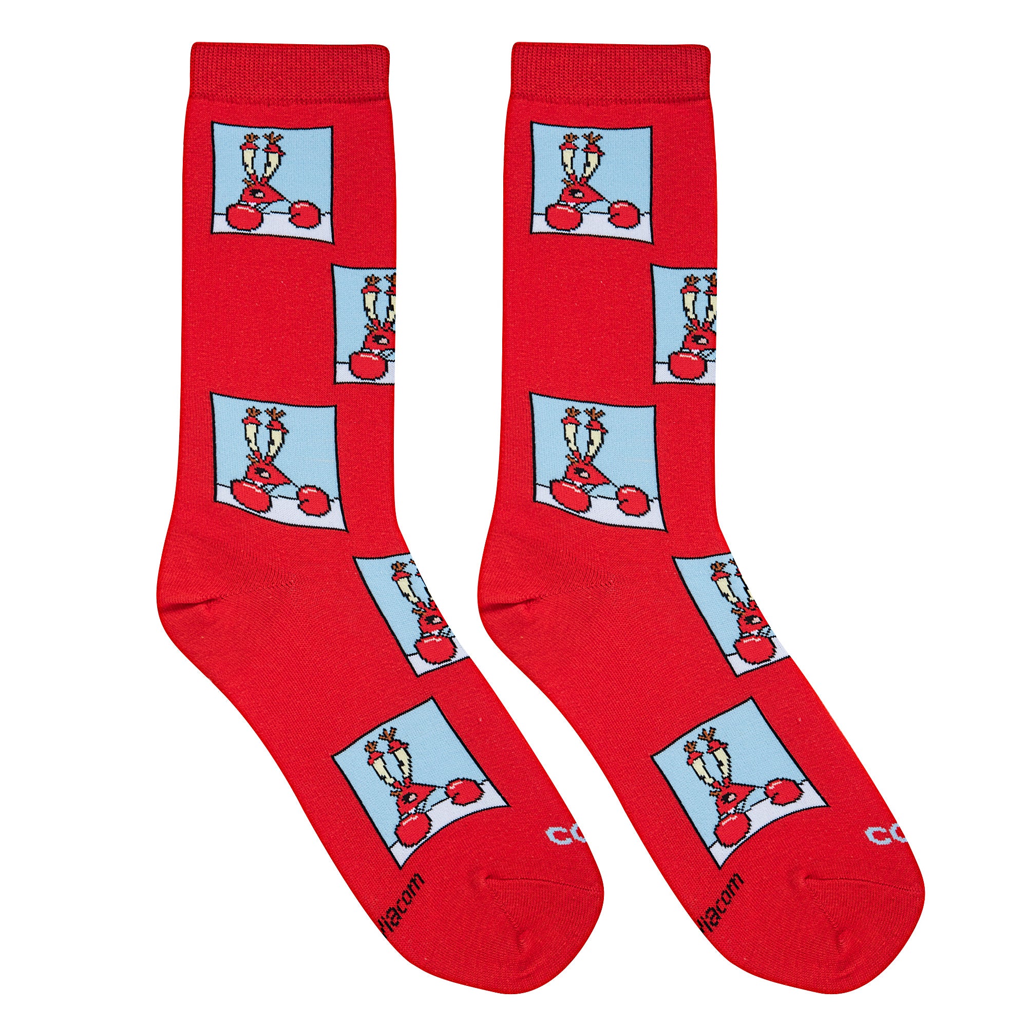 Confused Mr. Krabs Women's Crew Socks