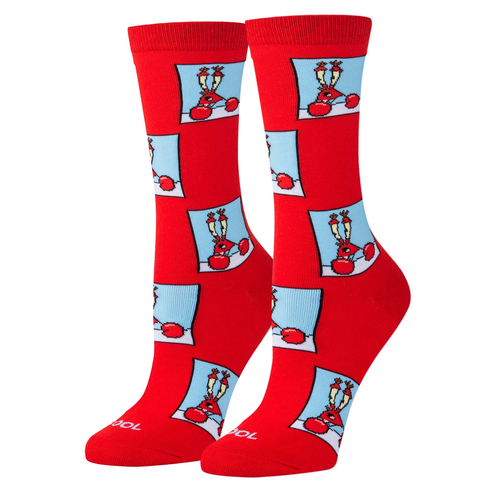 Confused Mr. Krabs Women's Crew Socks