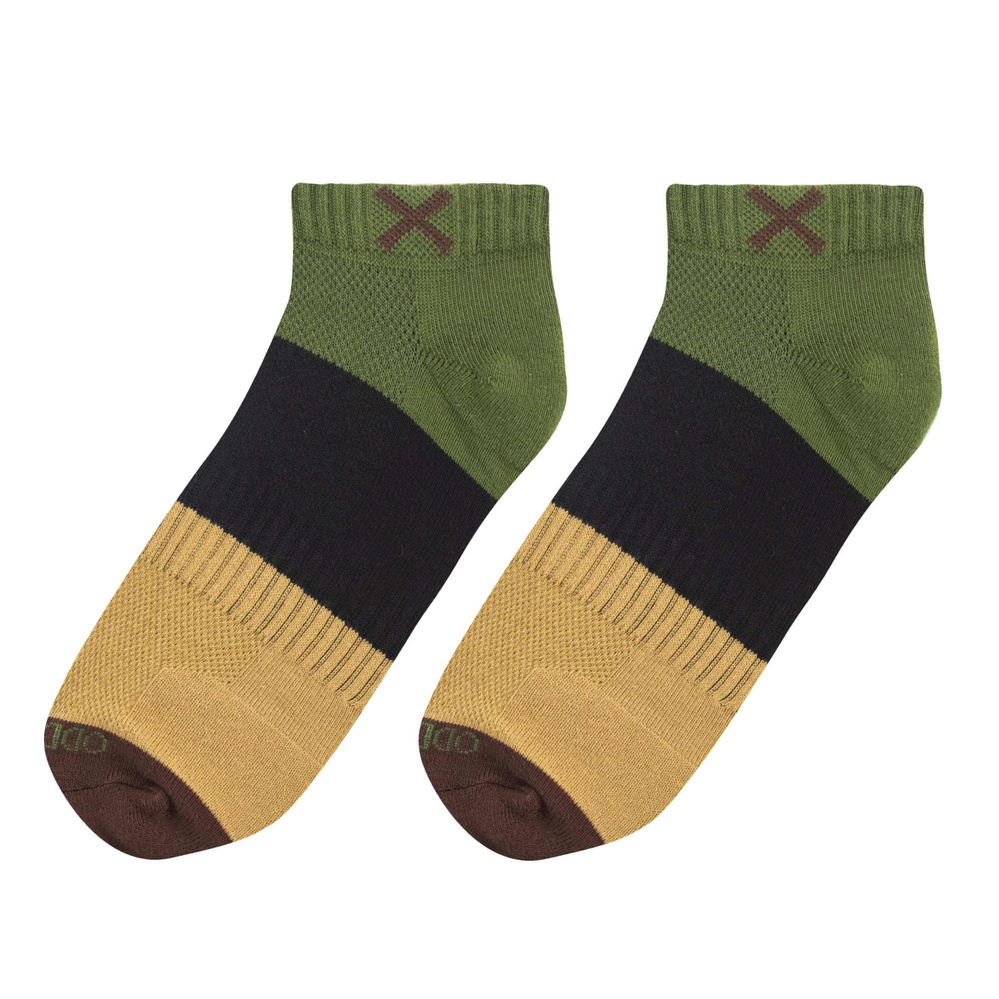 Basix Men Ankle 4 Block Fashion Woodland