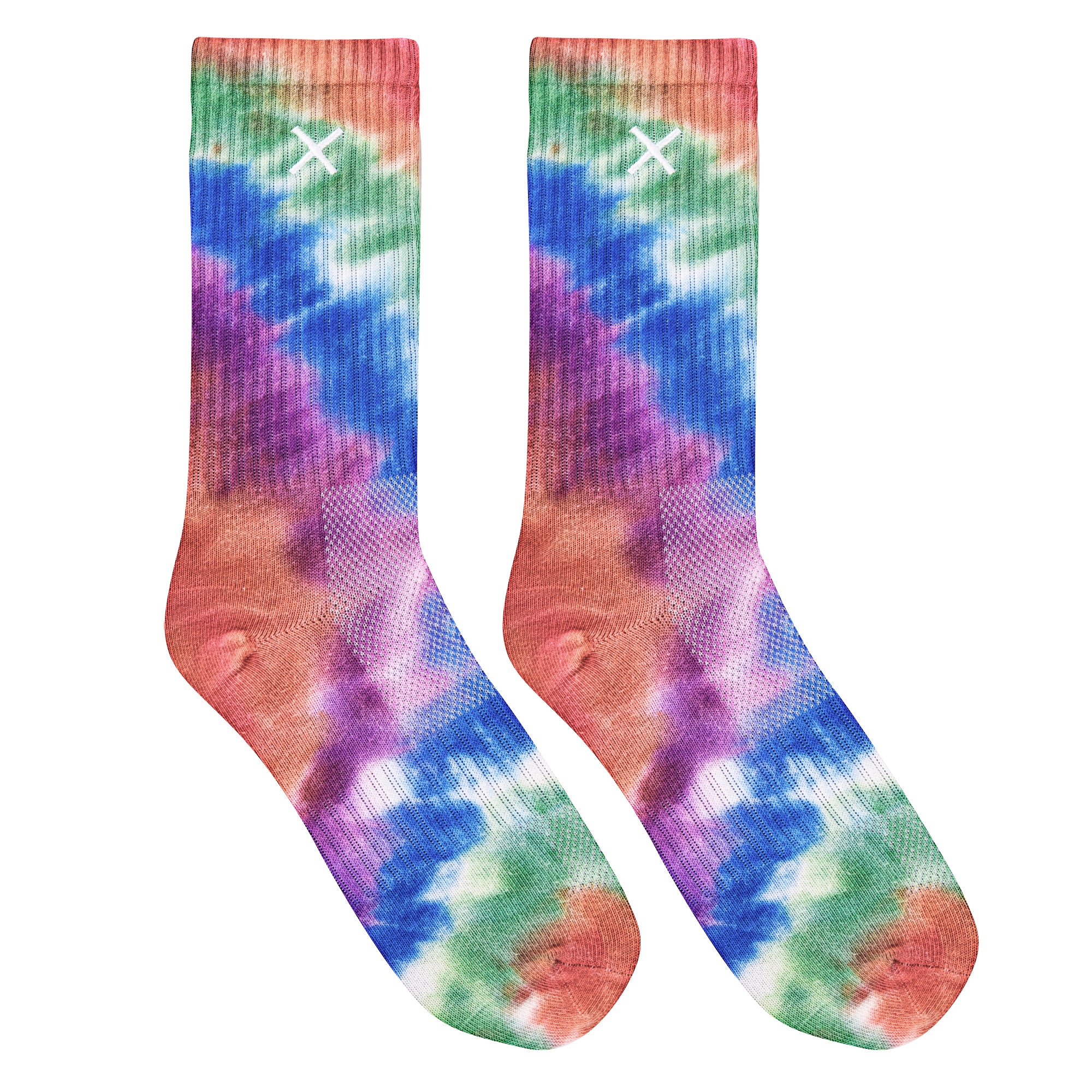 Tie Dye Hippy Women's Crew Socks