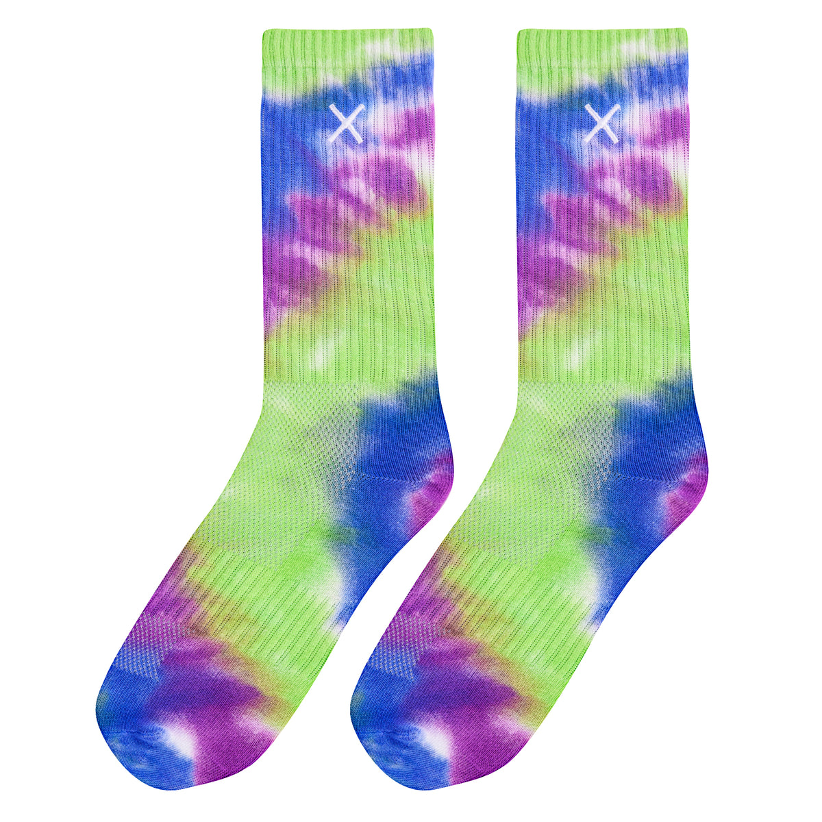 Tie Dye Far Out Women's Crew Socks