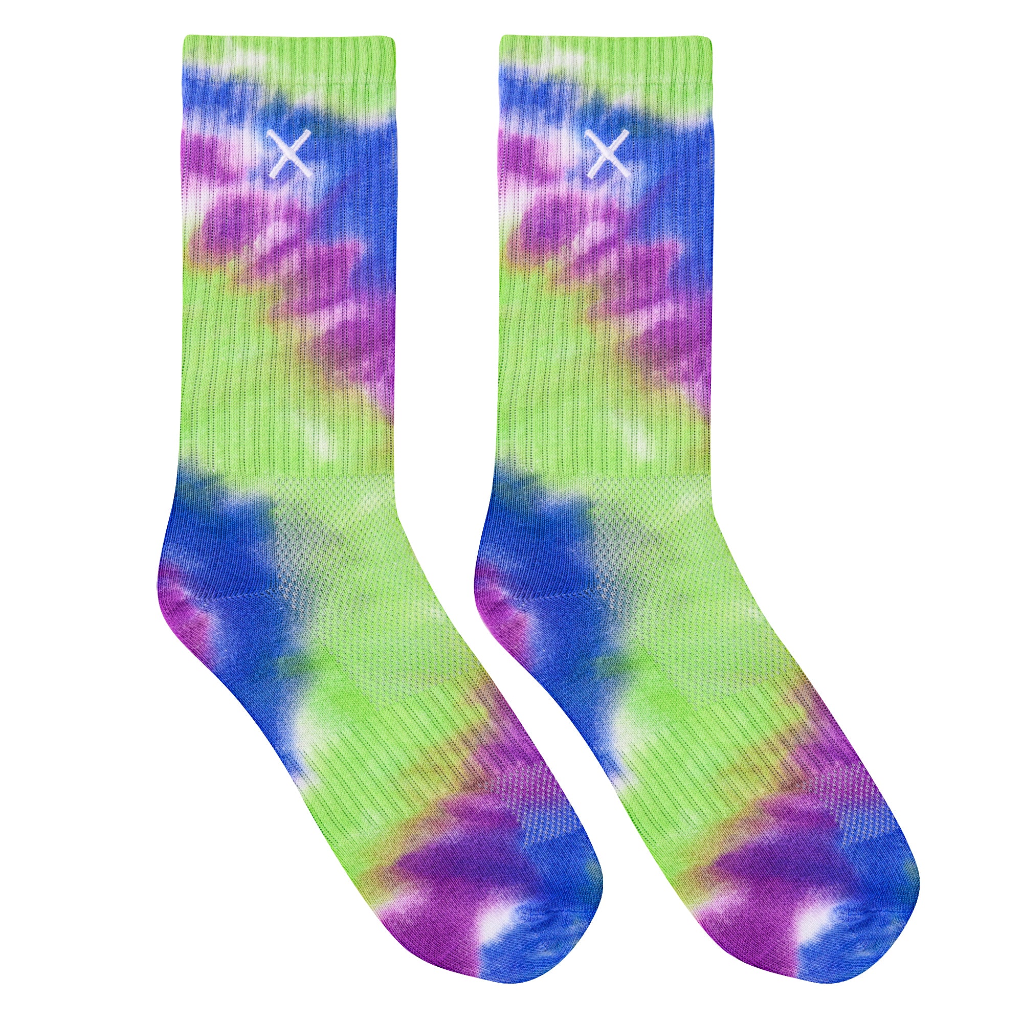 Tie Dye Far Out Women's Crew Socks