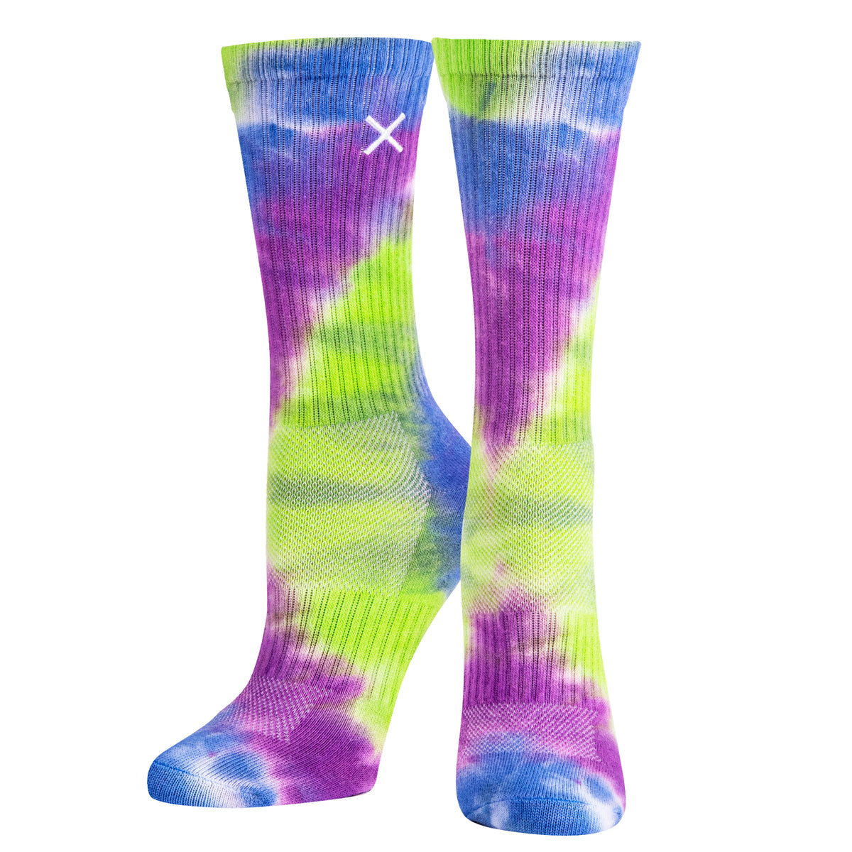 Tie Dye Far Out Women's Crew Socks
