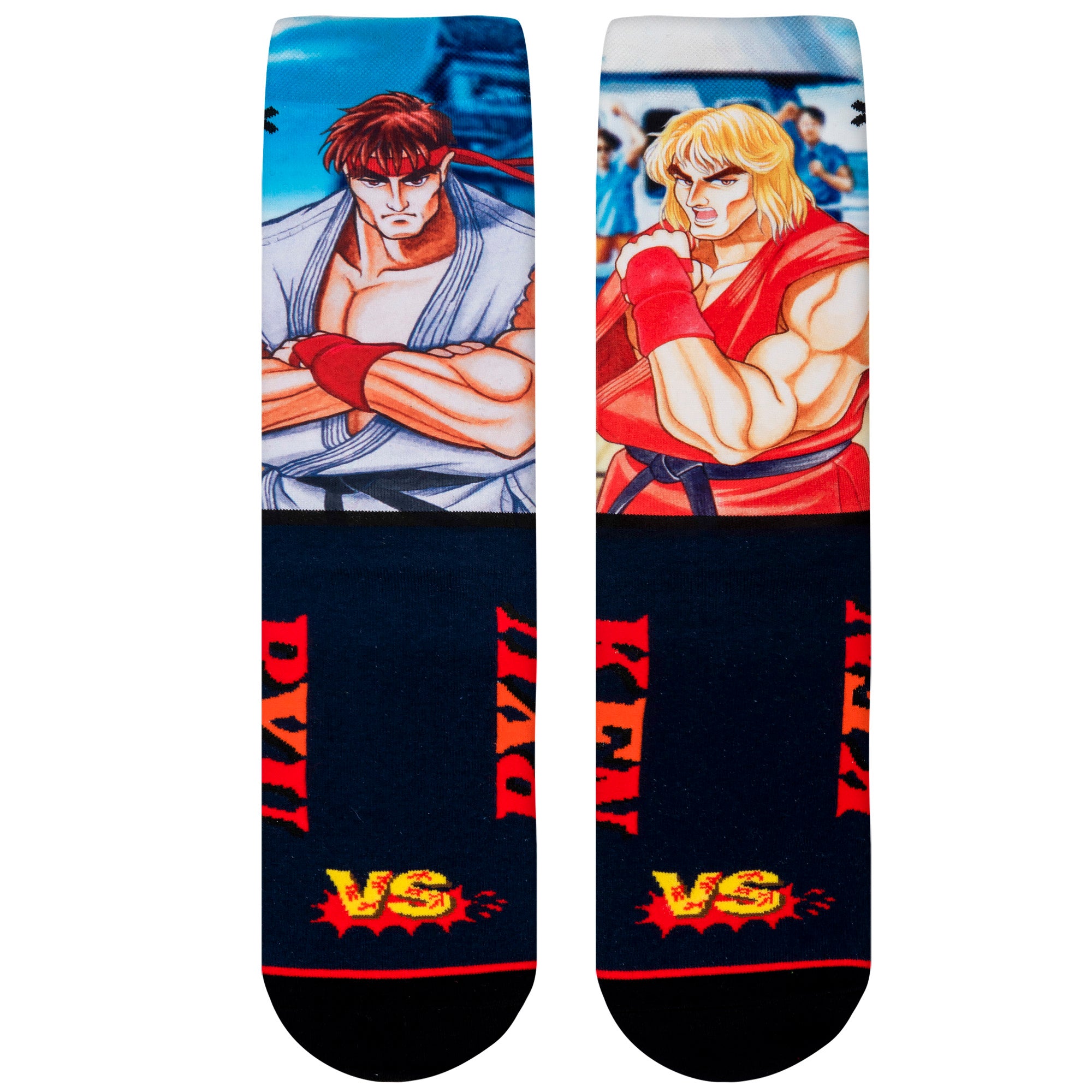 Ryu Vs Ken Men's Crew Socks