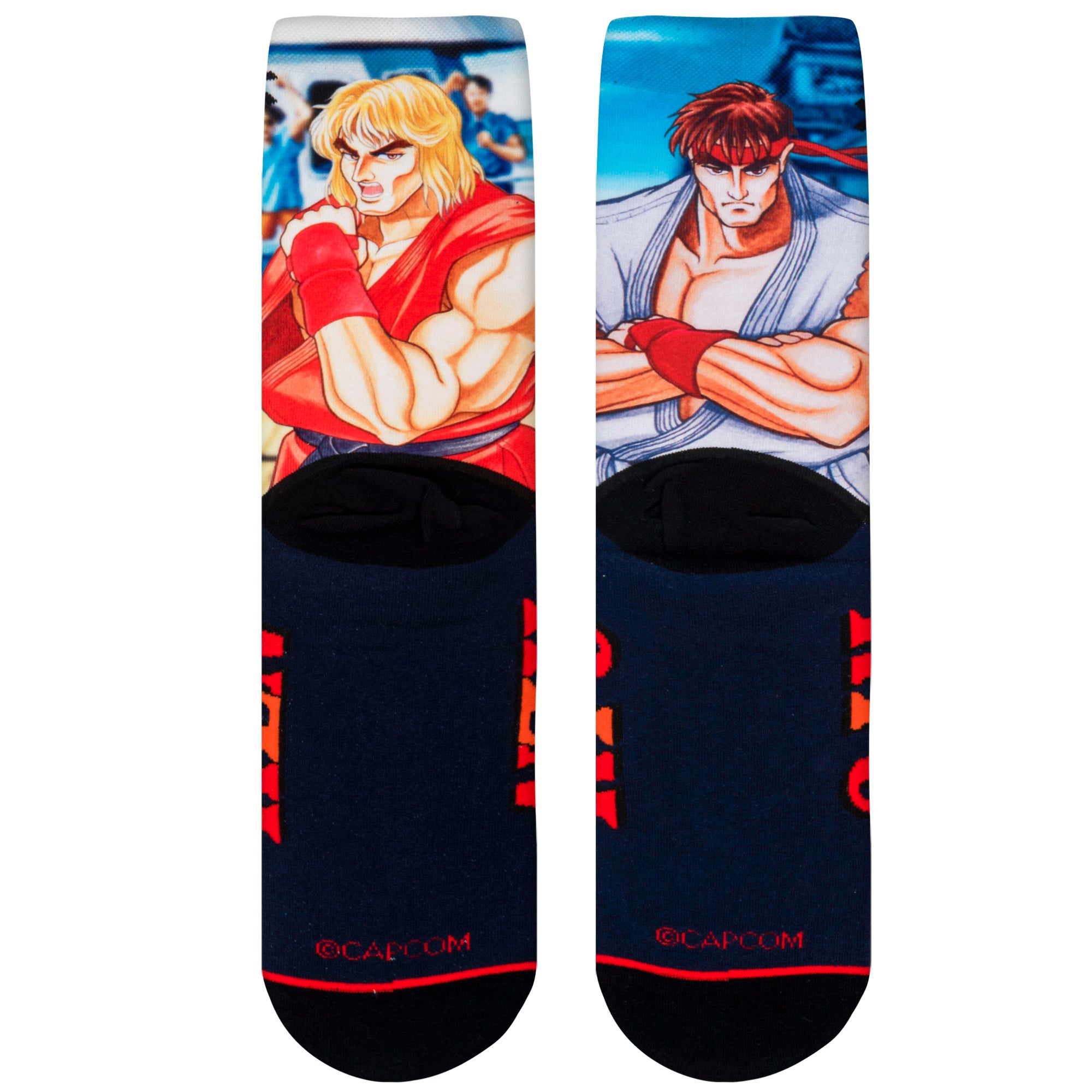 Ryu Vs Ken Men's Crew Socks