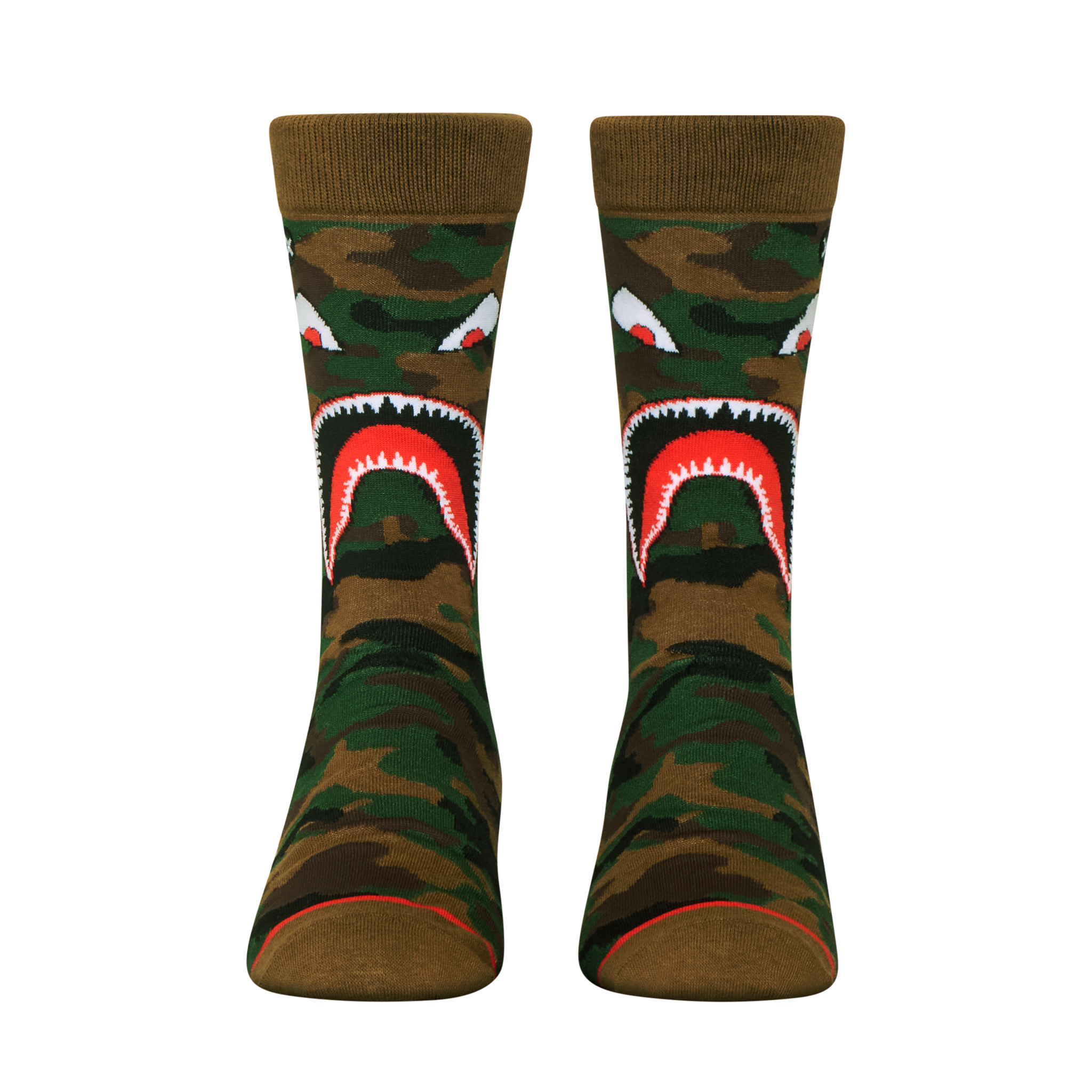 Warplane Camo Men's Crew Socks