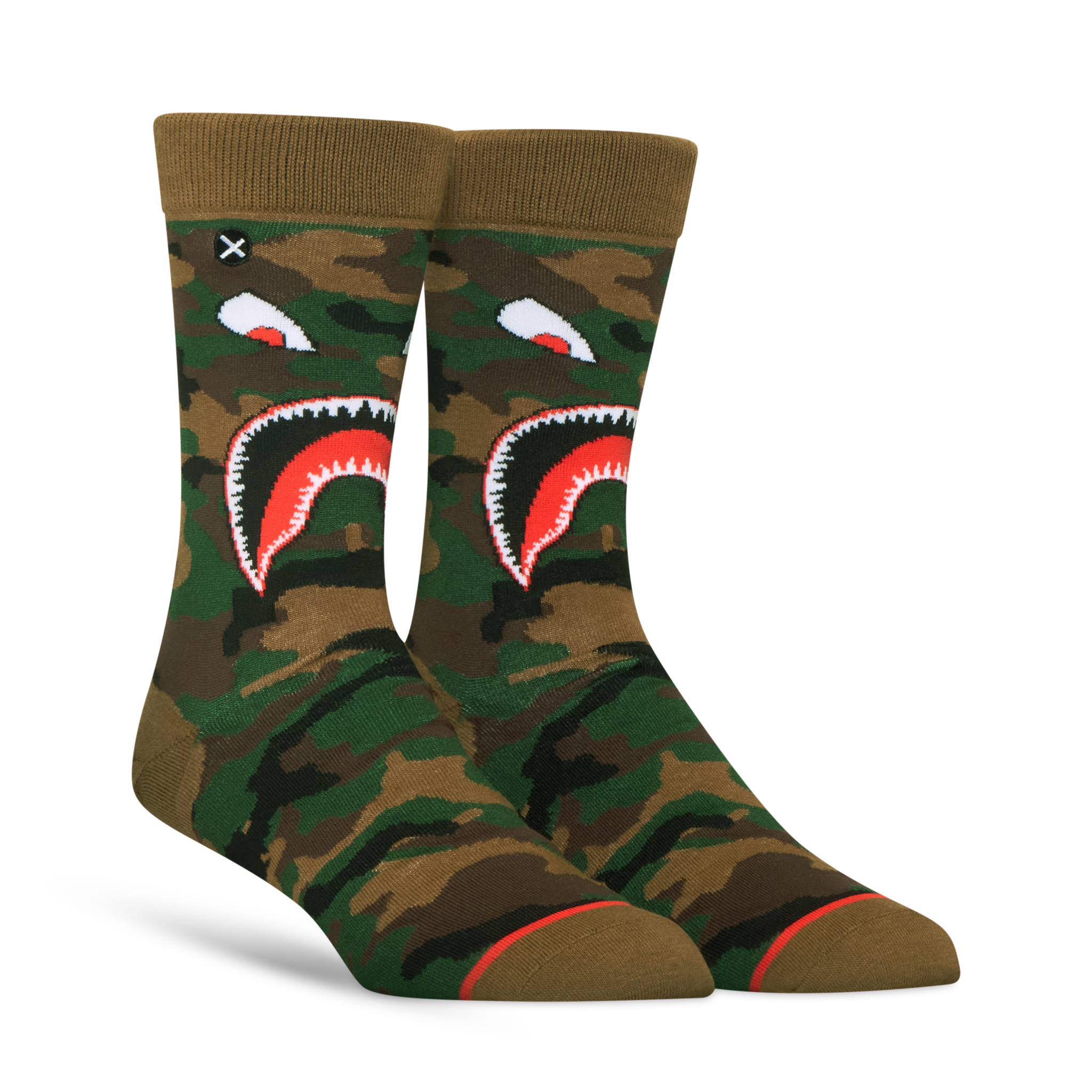 Warplane Camo Men's Crew Socks