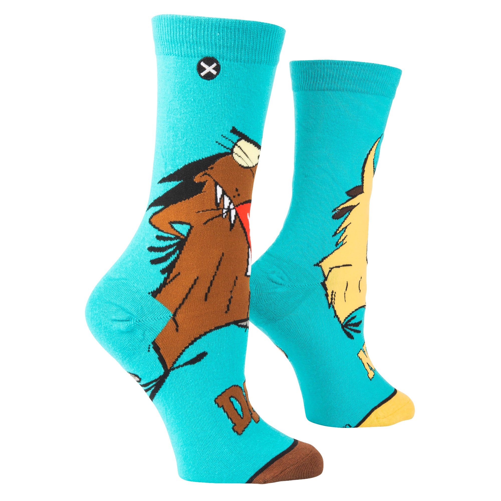 Angry Beavers Women's Crew Socks