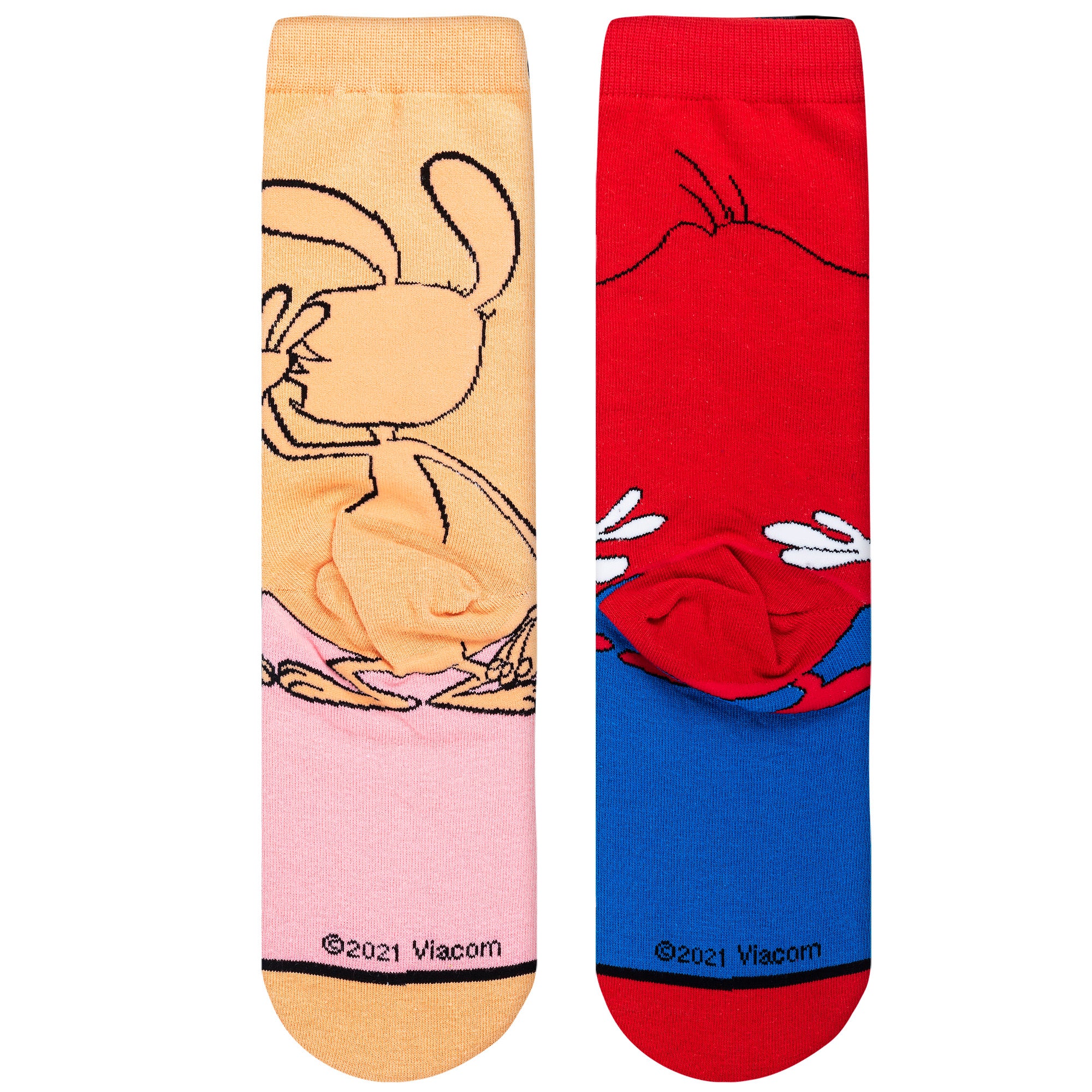 Ren & Stimpy Women's Crew Socks