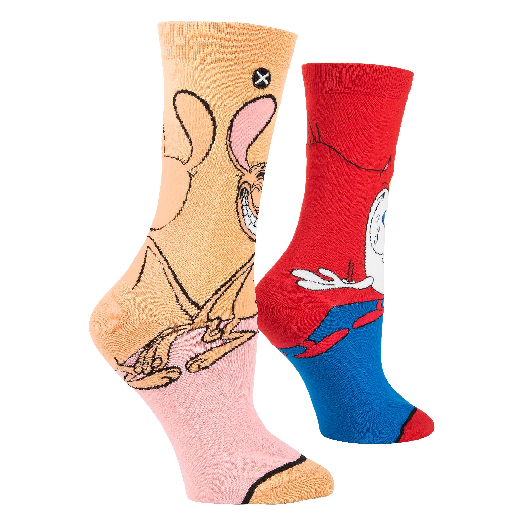 Ren & Stimpy Women's Crew Socks
