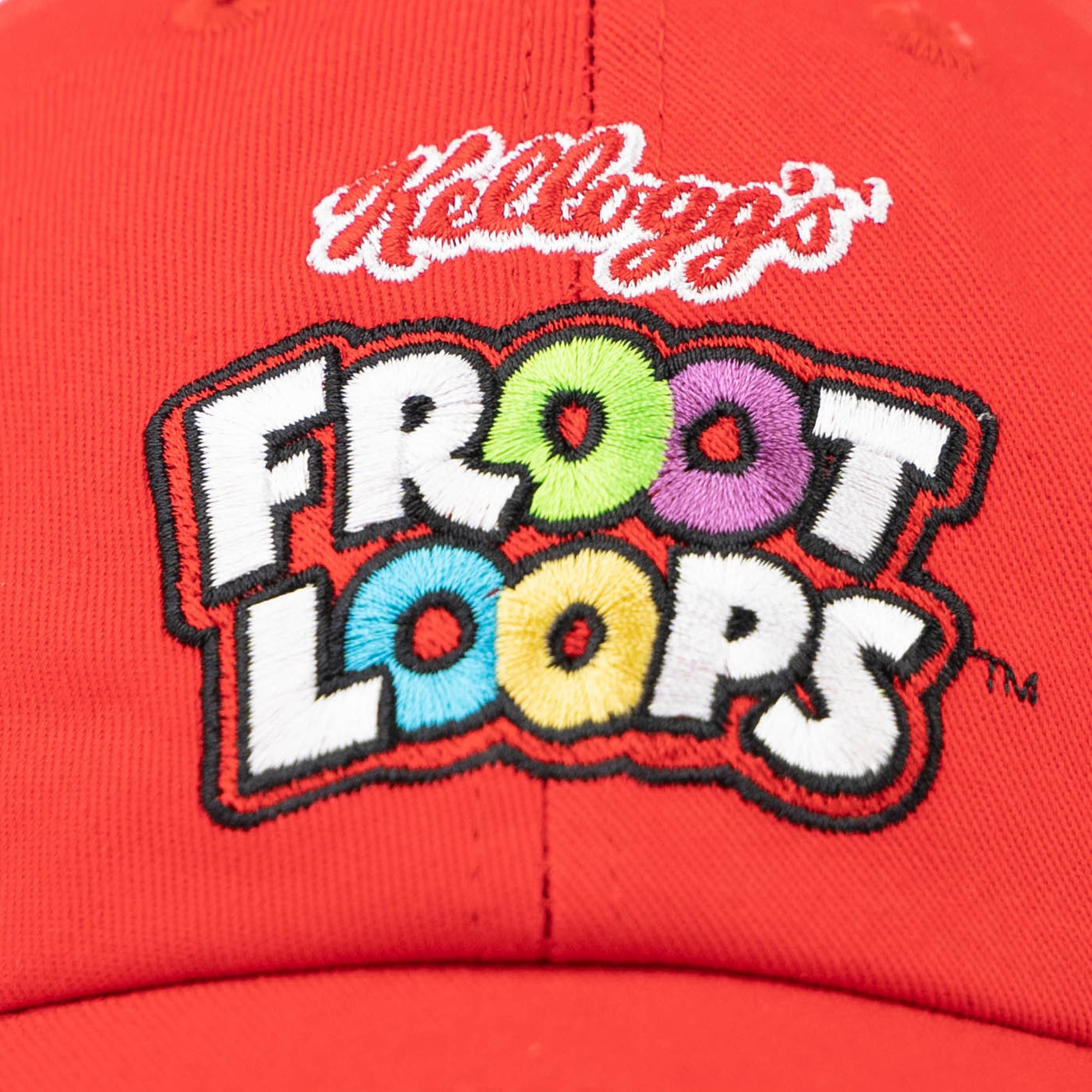 Froot Loops Red Dad Hat