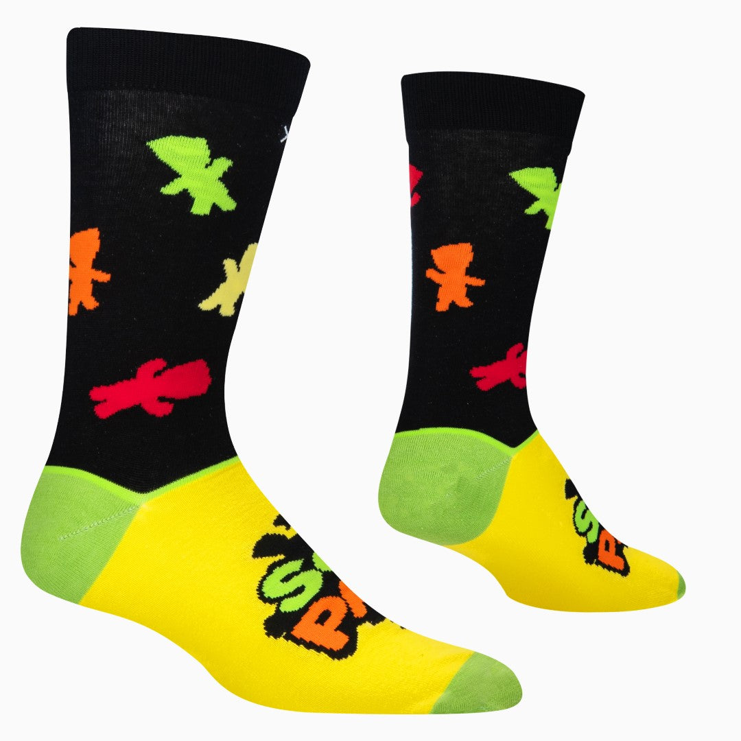 Sour Patch Split Men's Crew Socks