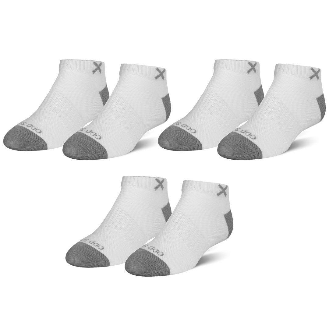 Basix Everyday Little Kids Ankle Socks (3 Pack)