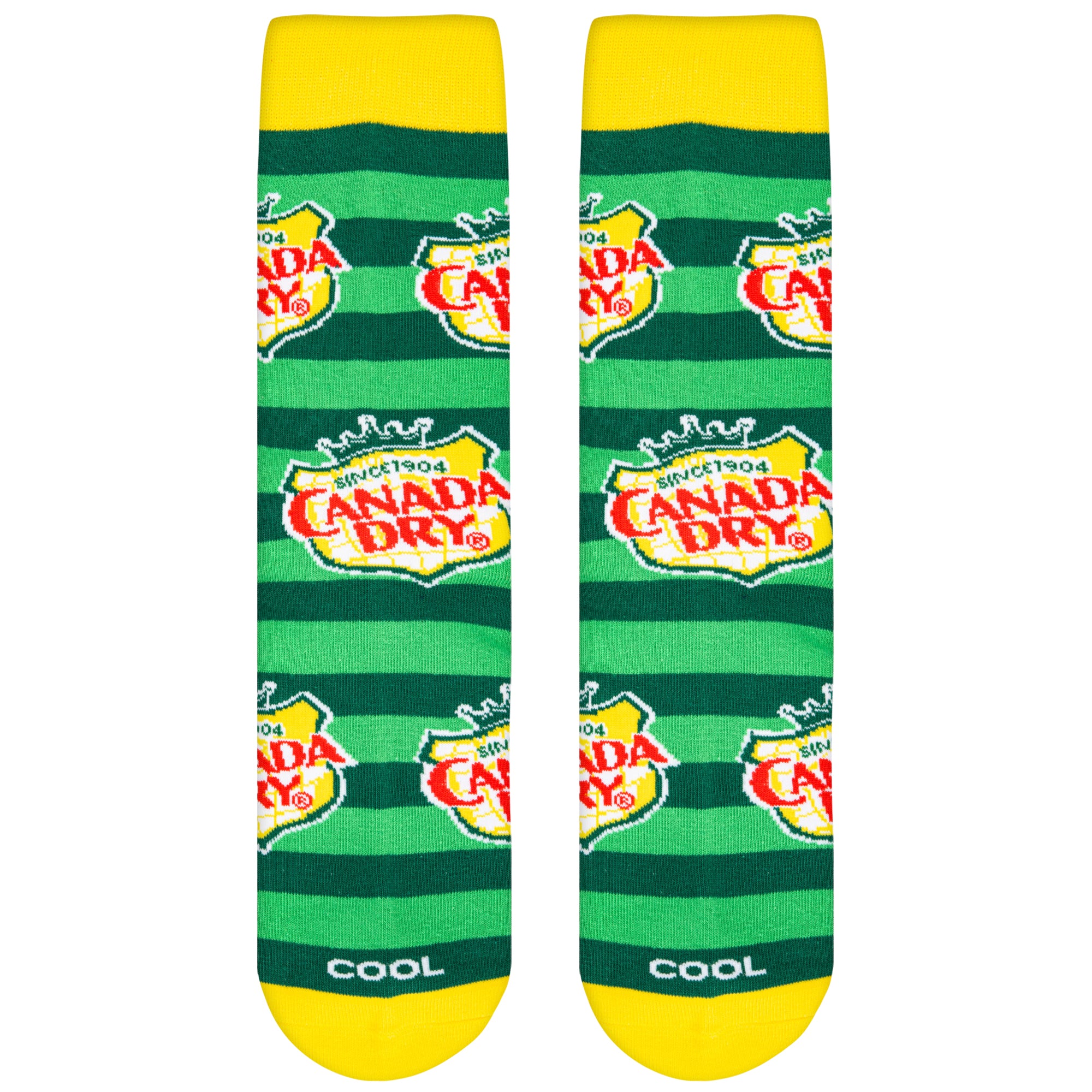 Canada Dry Stripes Men's Crew Socks