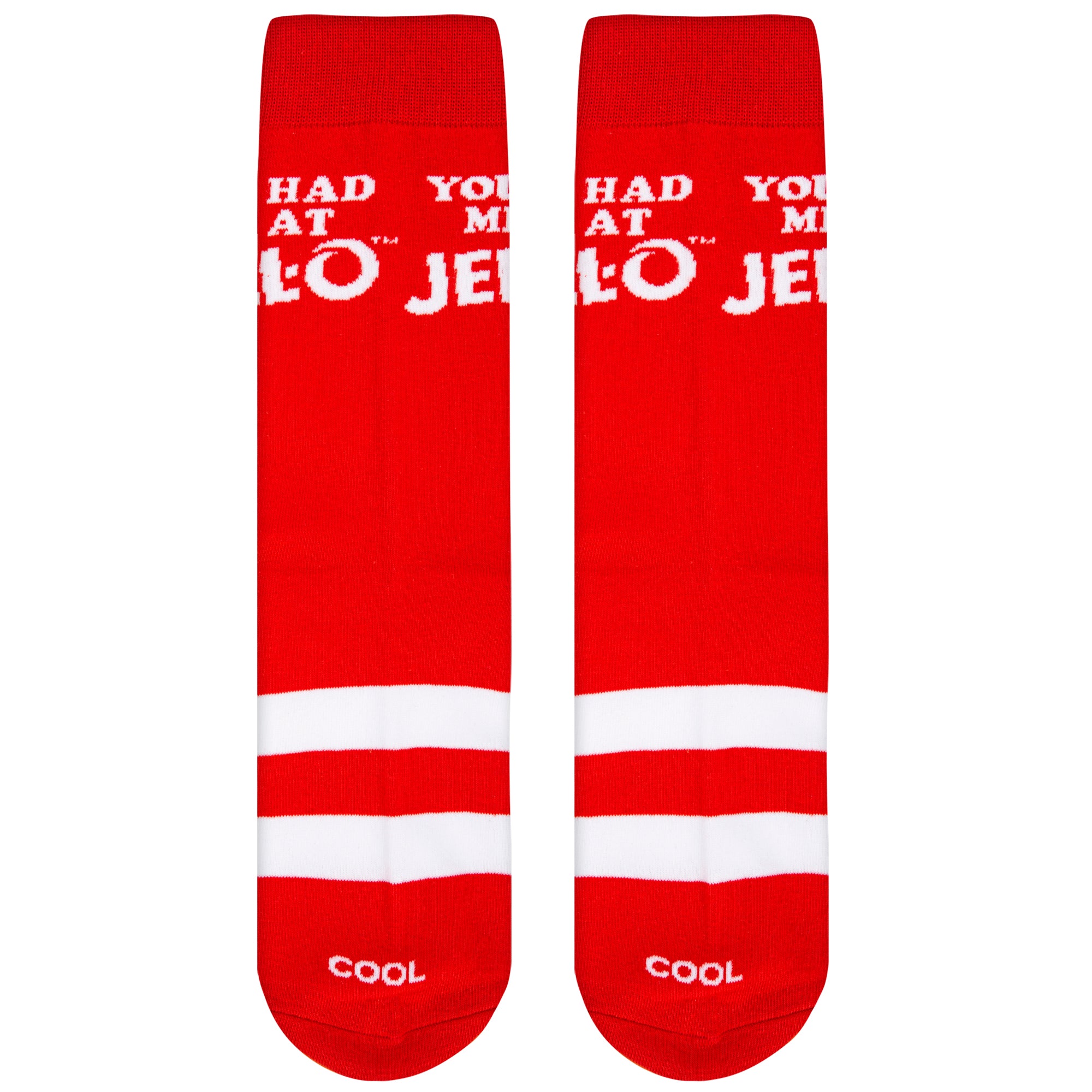 You Had Me At Jell-O Men's Crew Socks