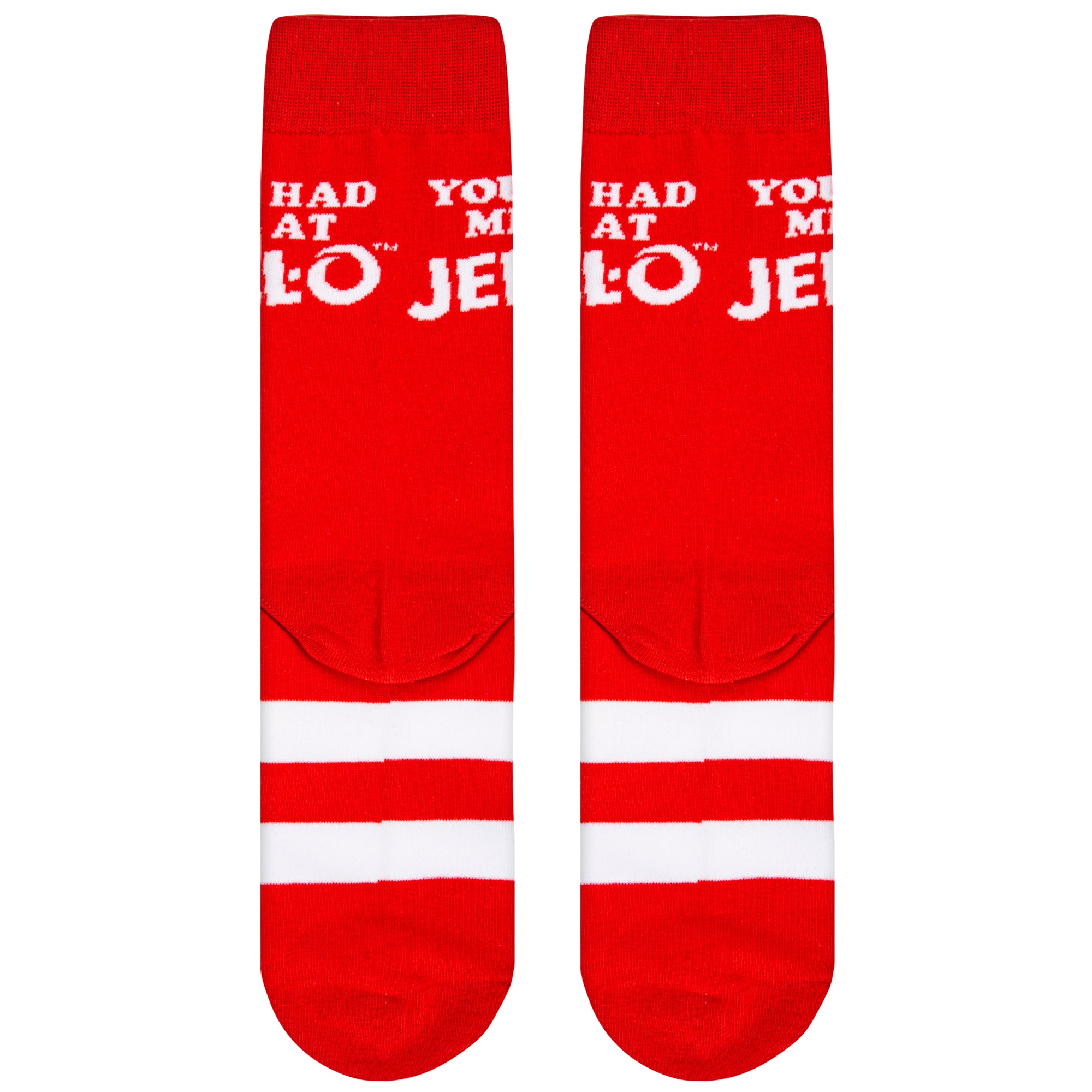 You Had Me At Jell-O Men's Crew Socks