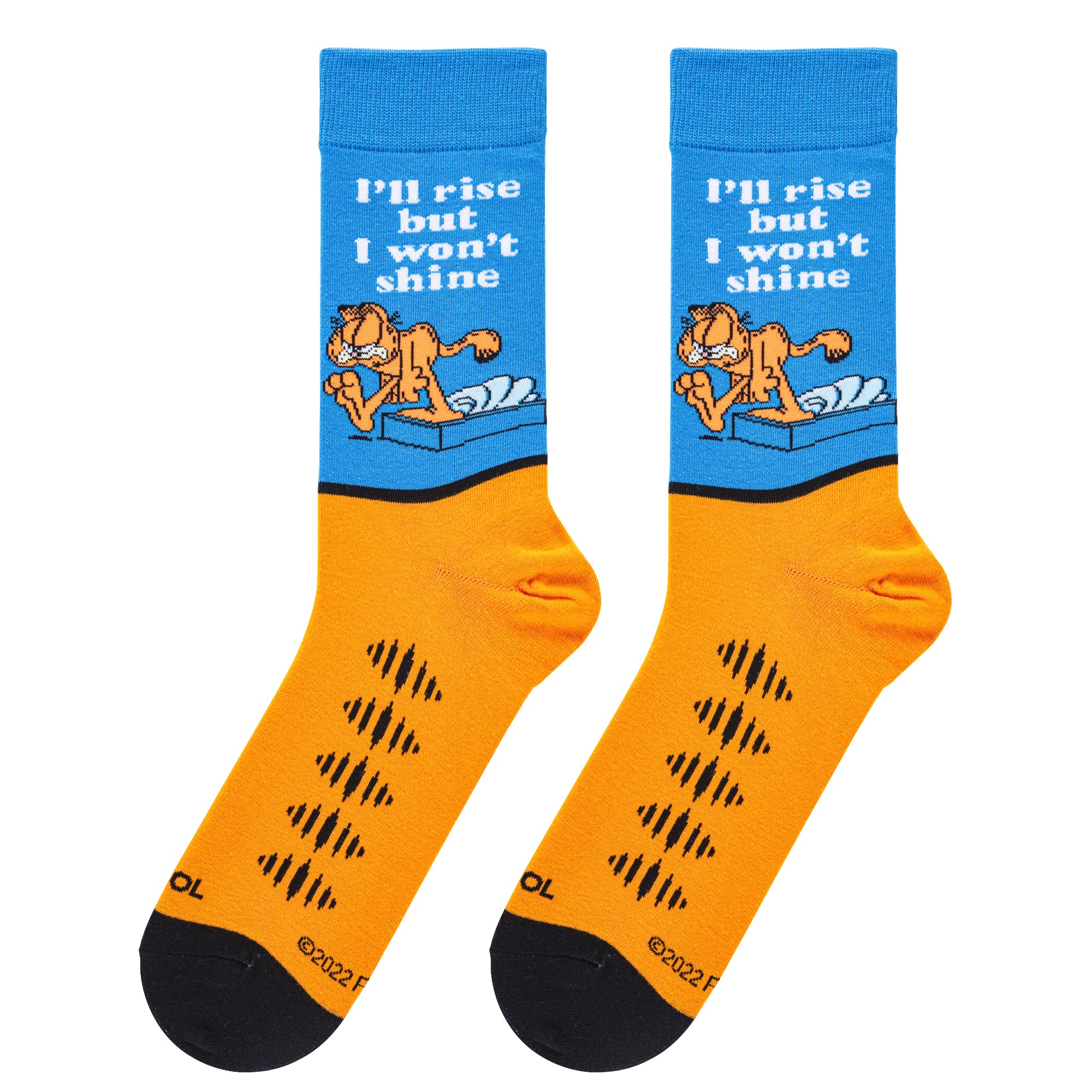 Garfield Rise & Shine Men's Crew Socks