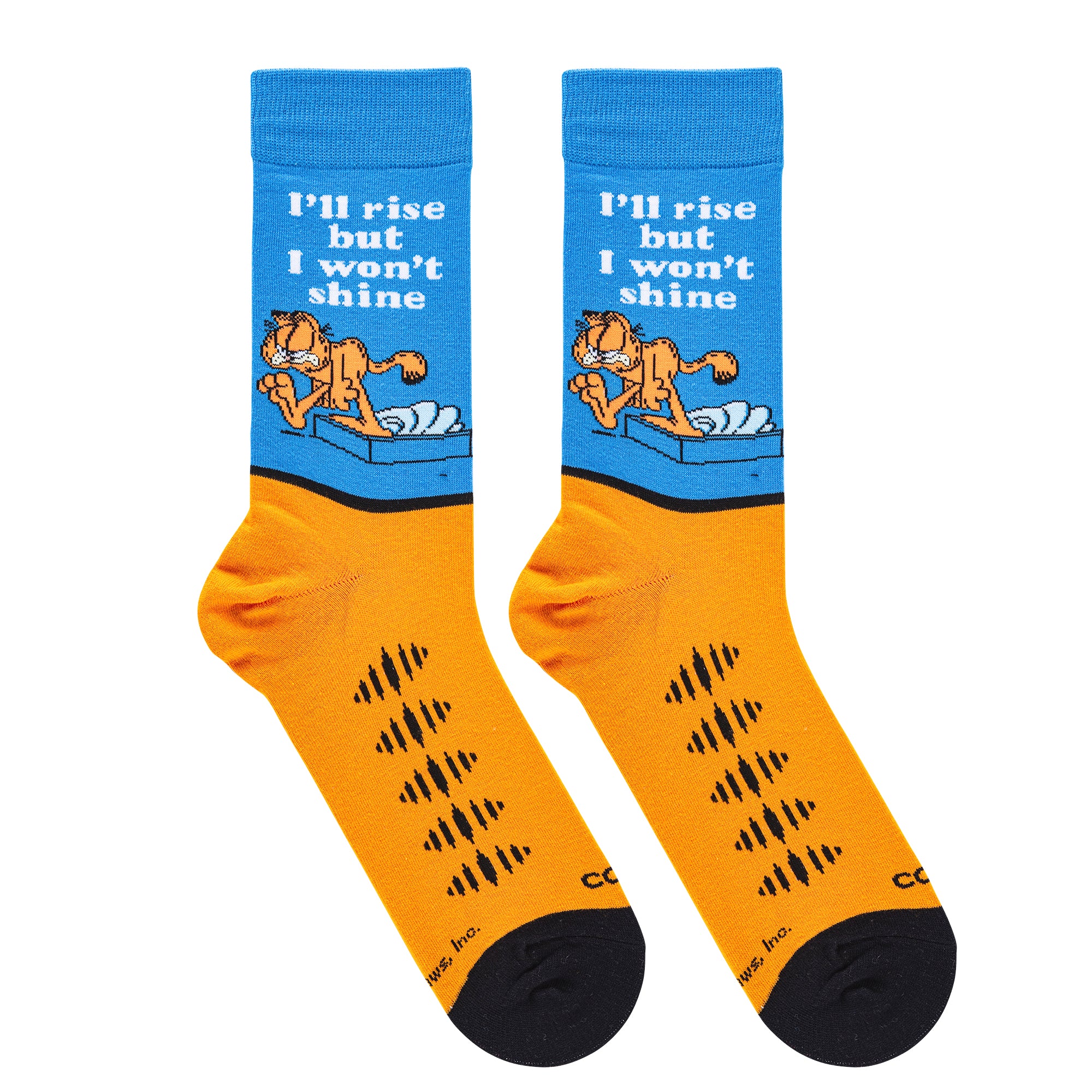 Garfield Rise & Shine Men's Crew Socks