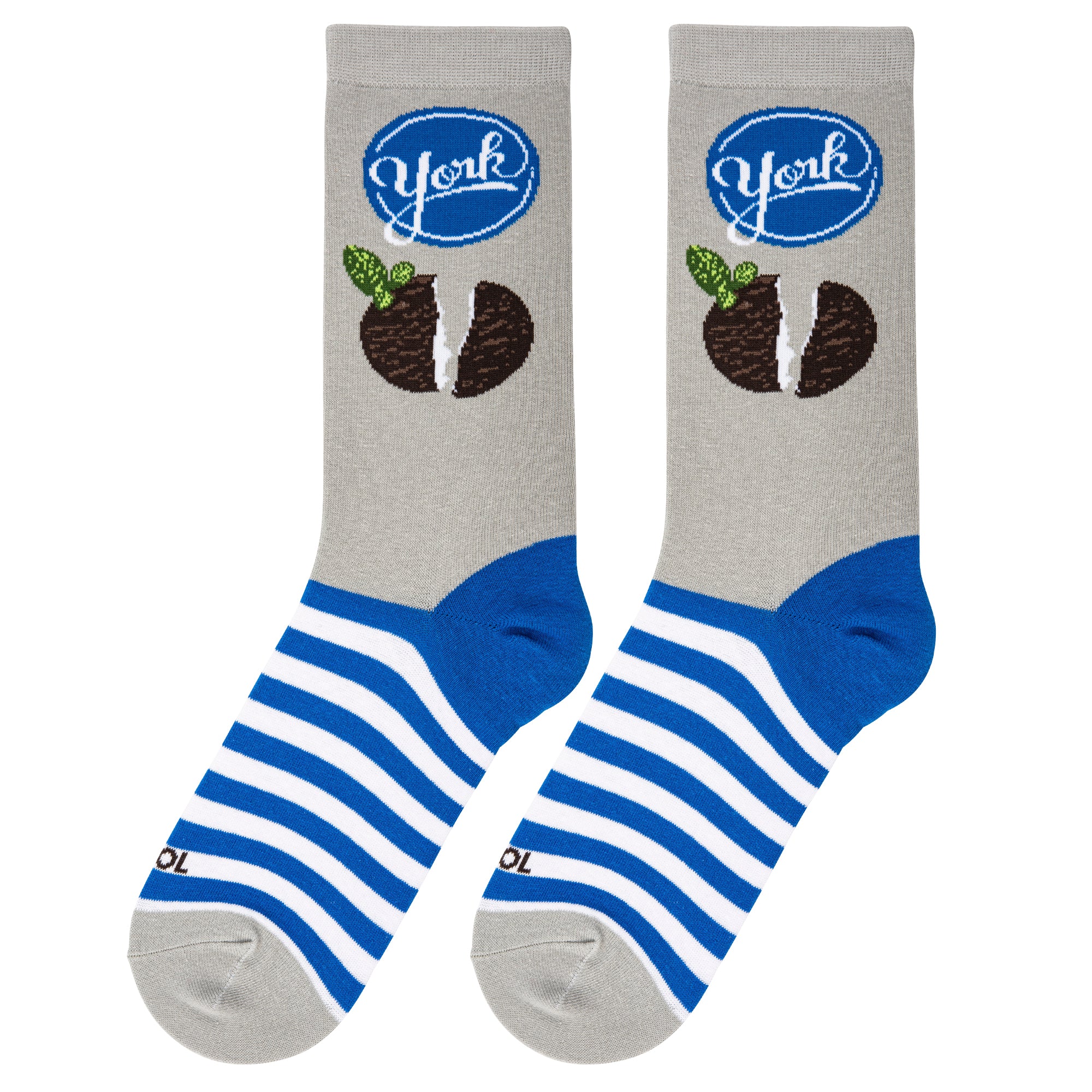 York Peppermint Pattie Women's Crew Socks