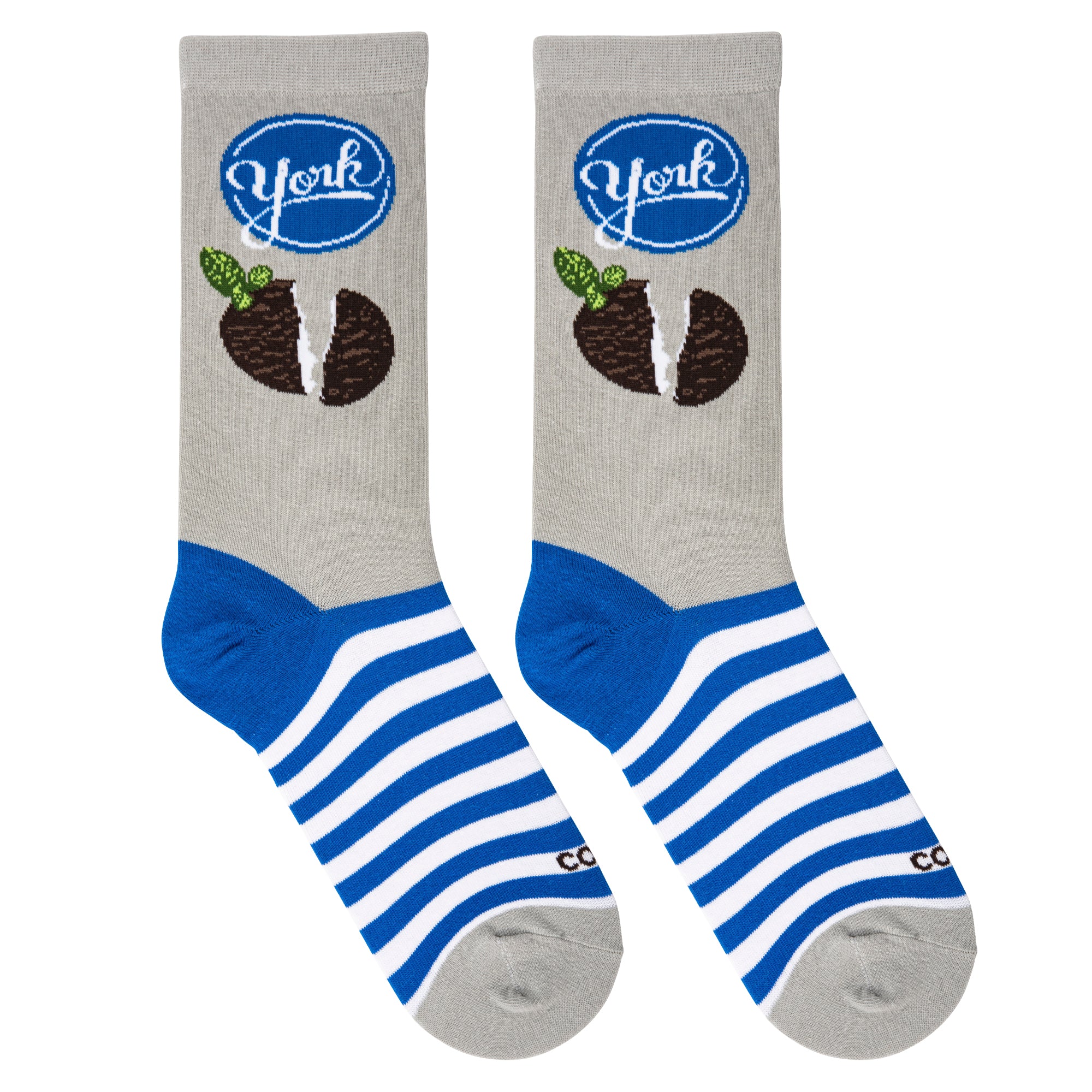 York Peppermint Pattie Women's Crew Socks