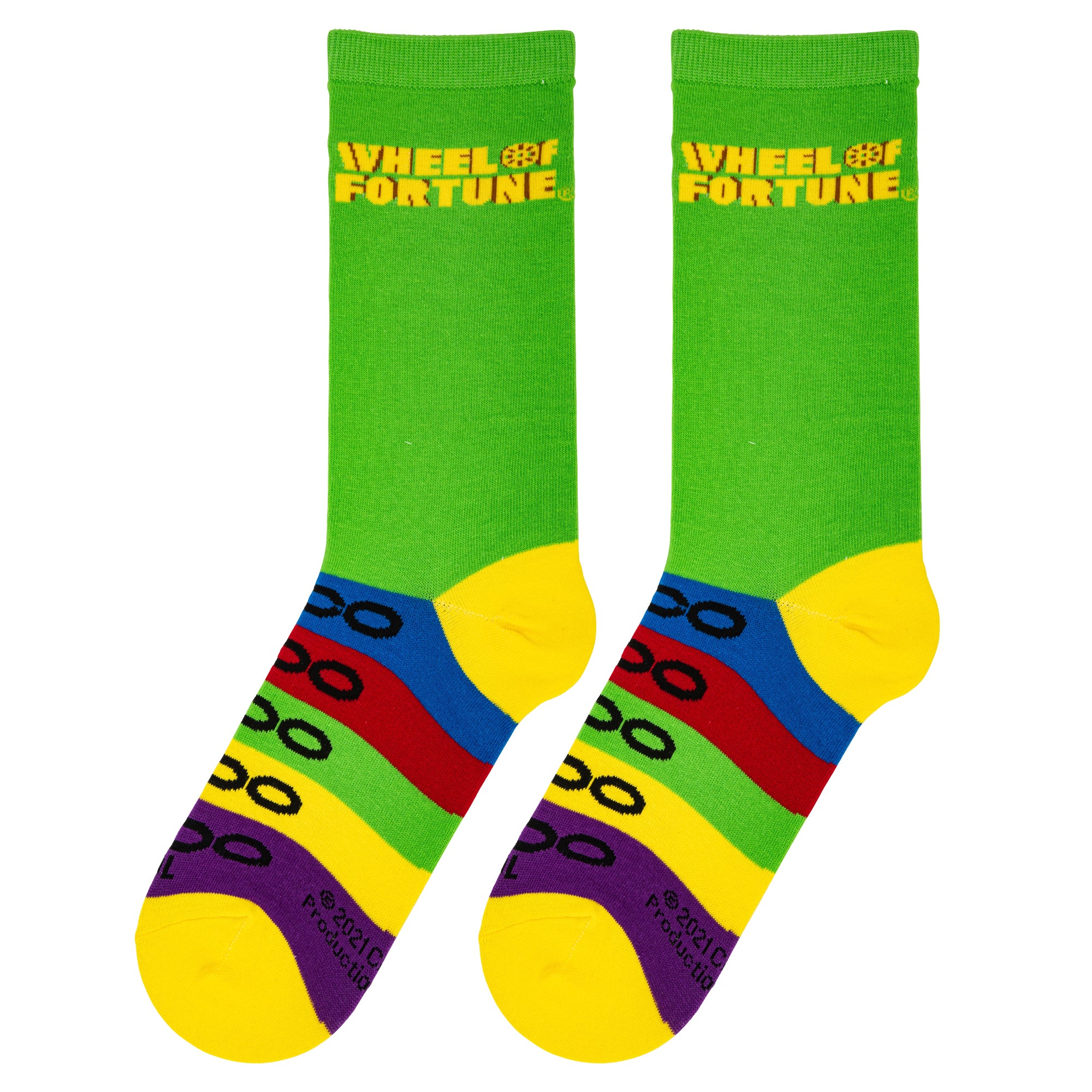 Wheel Of Fortune Women's Crew Socks