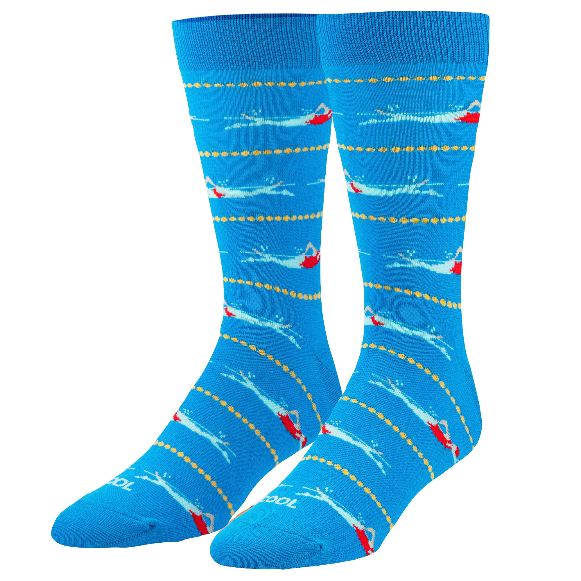 Swimmers Men's Crew Socks