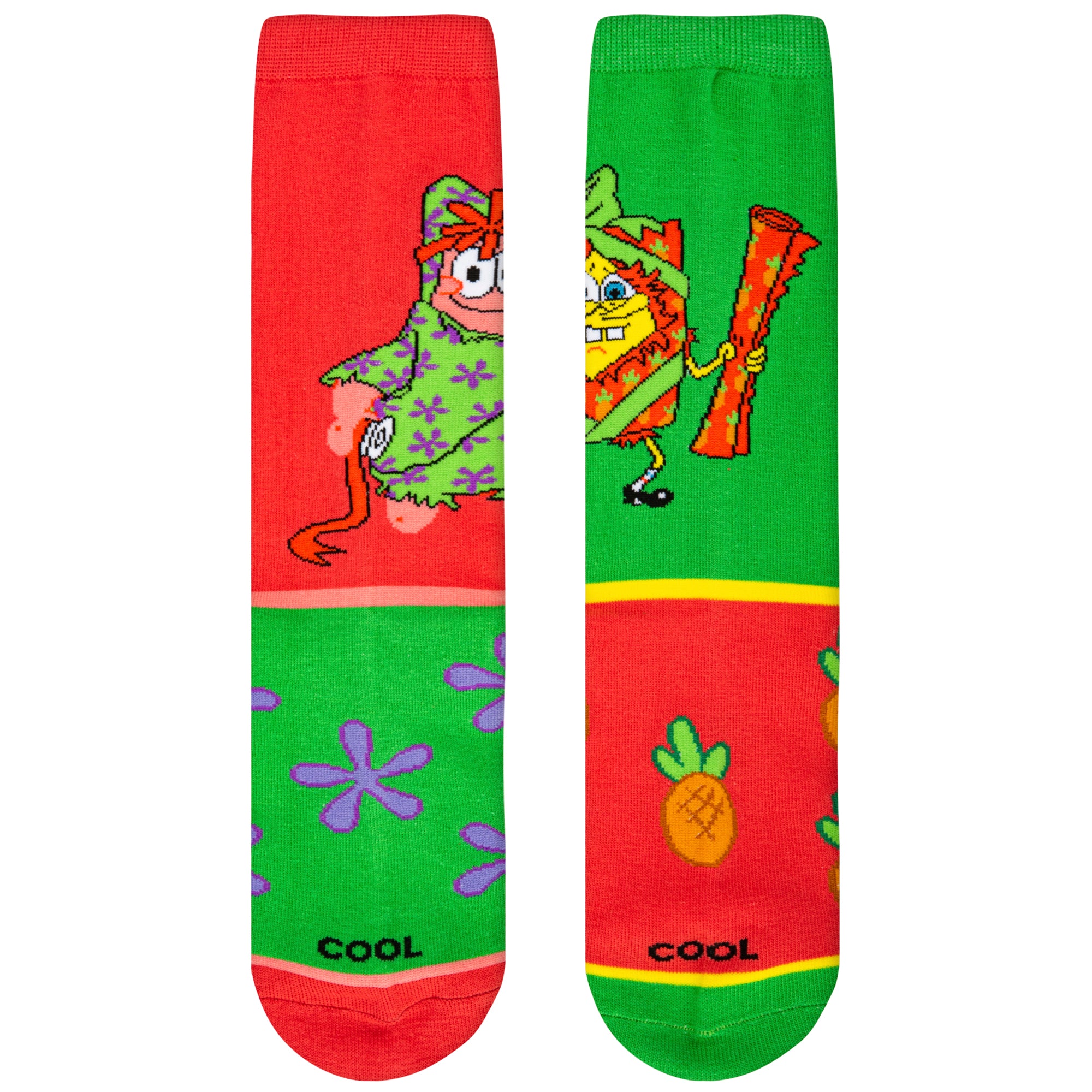 Sponegbob Gift Wrap Women's Crew Socks