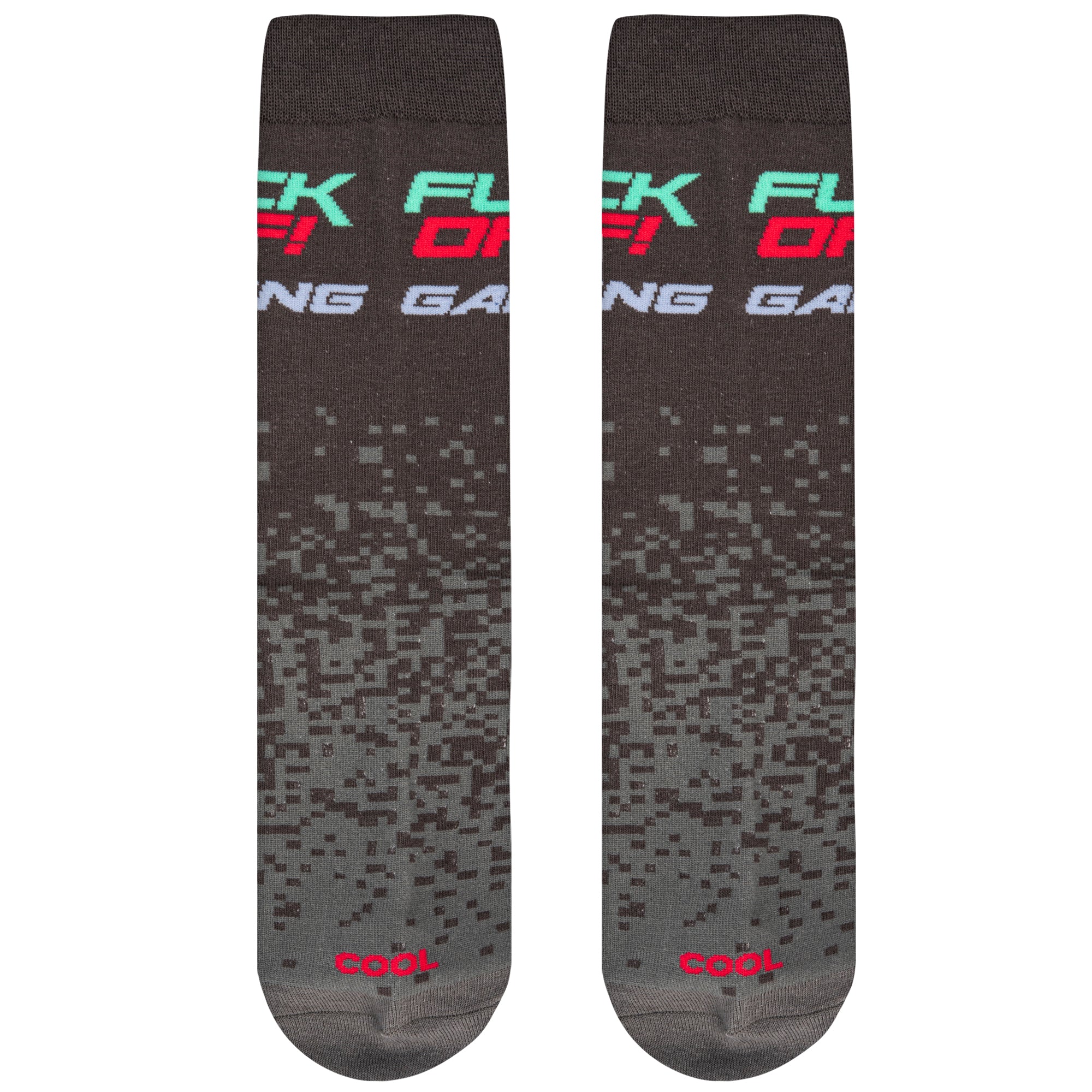 Fuck Off Im Gaming Men's Crew Socks