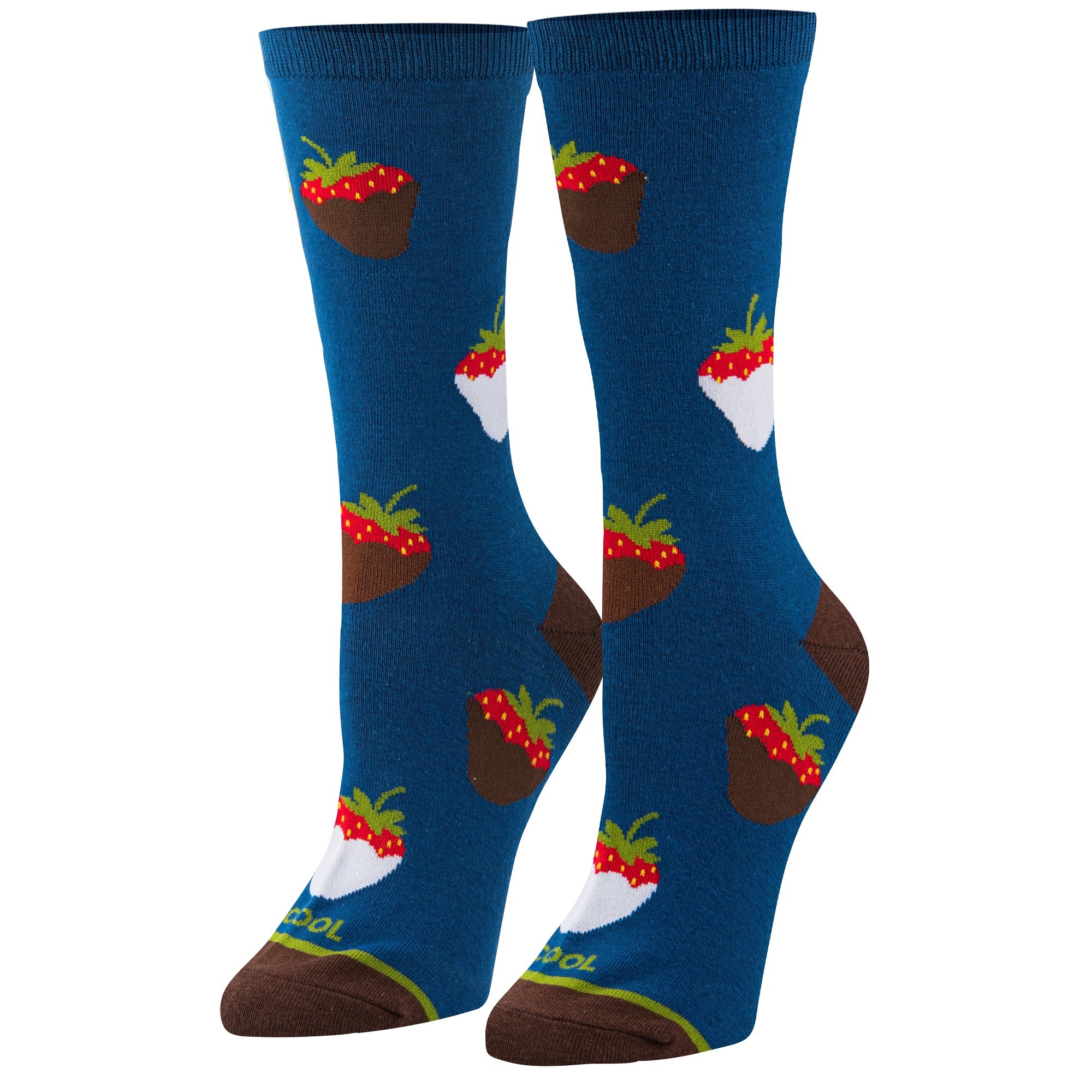 Chocolate Strawberries Women's Crew Socks