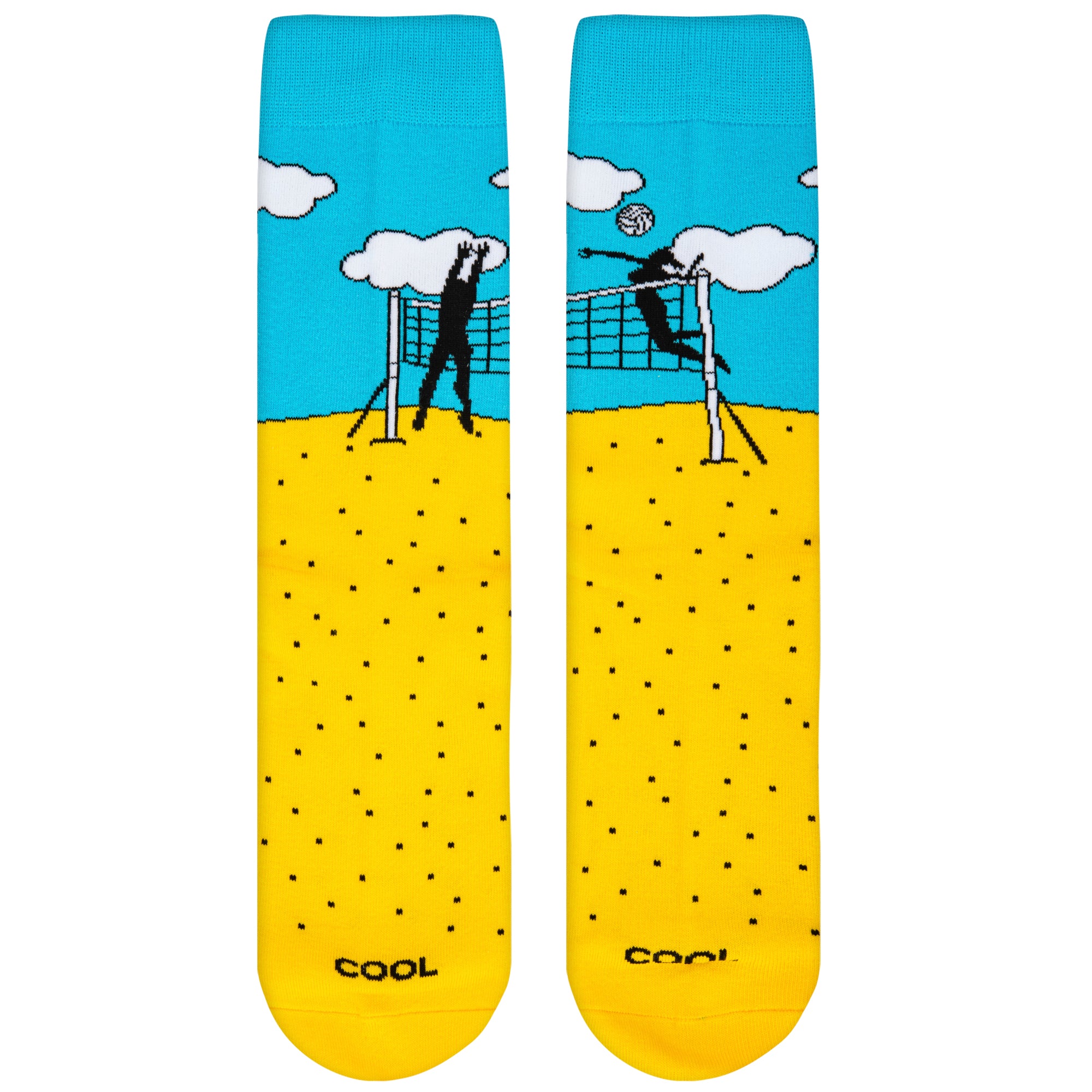 Beach Volleyball Men's Crew Socks