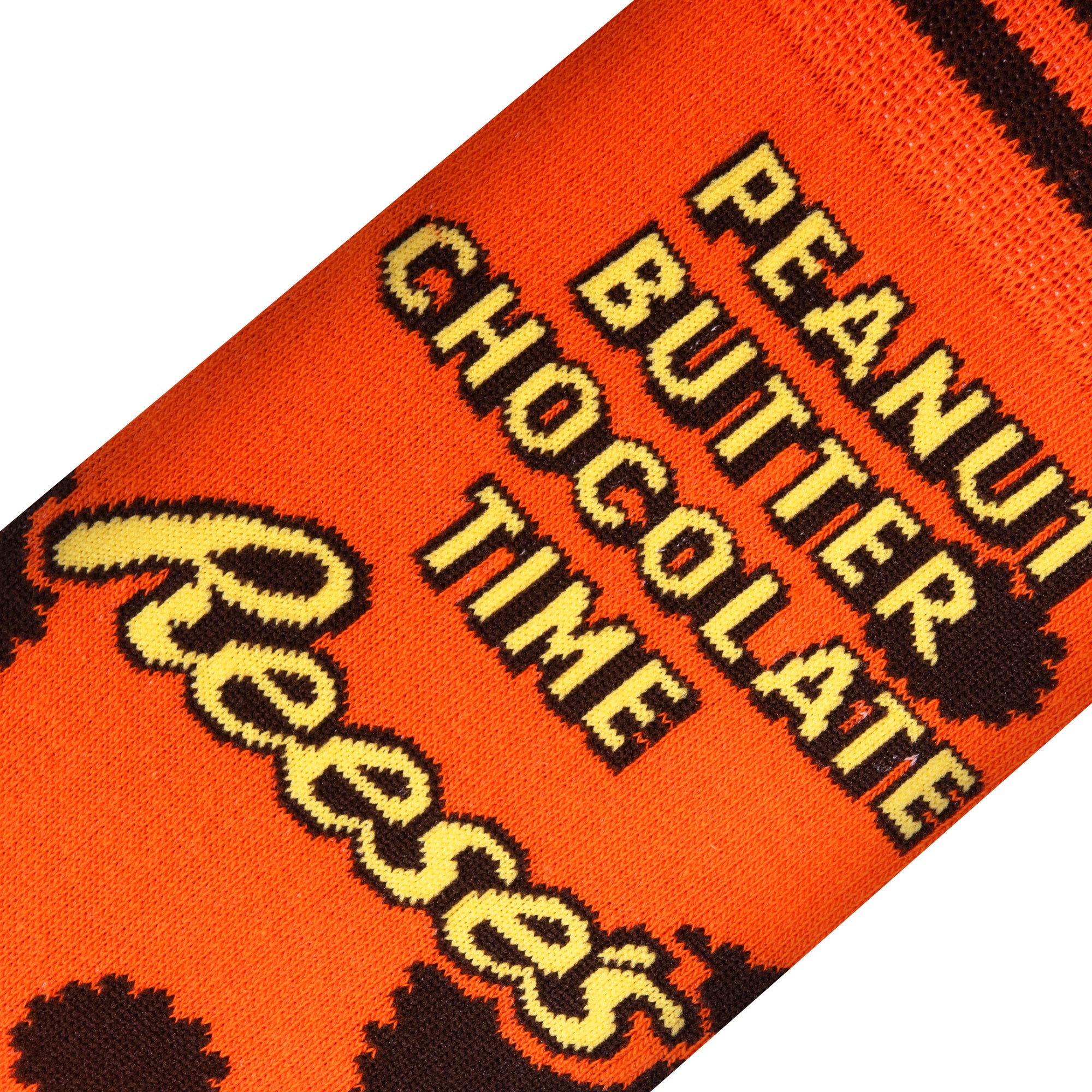 Reese's Peanut Butter Chocolate Time Men's Crew Socks