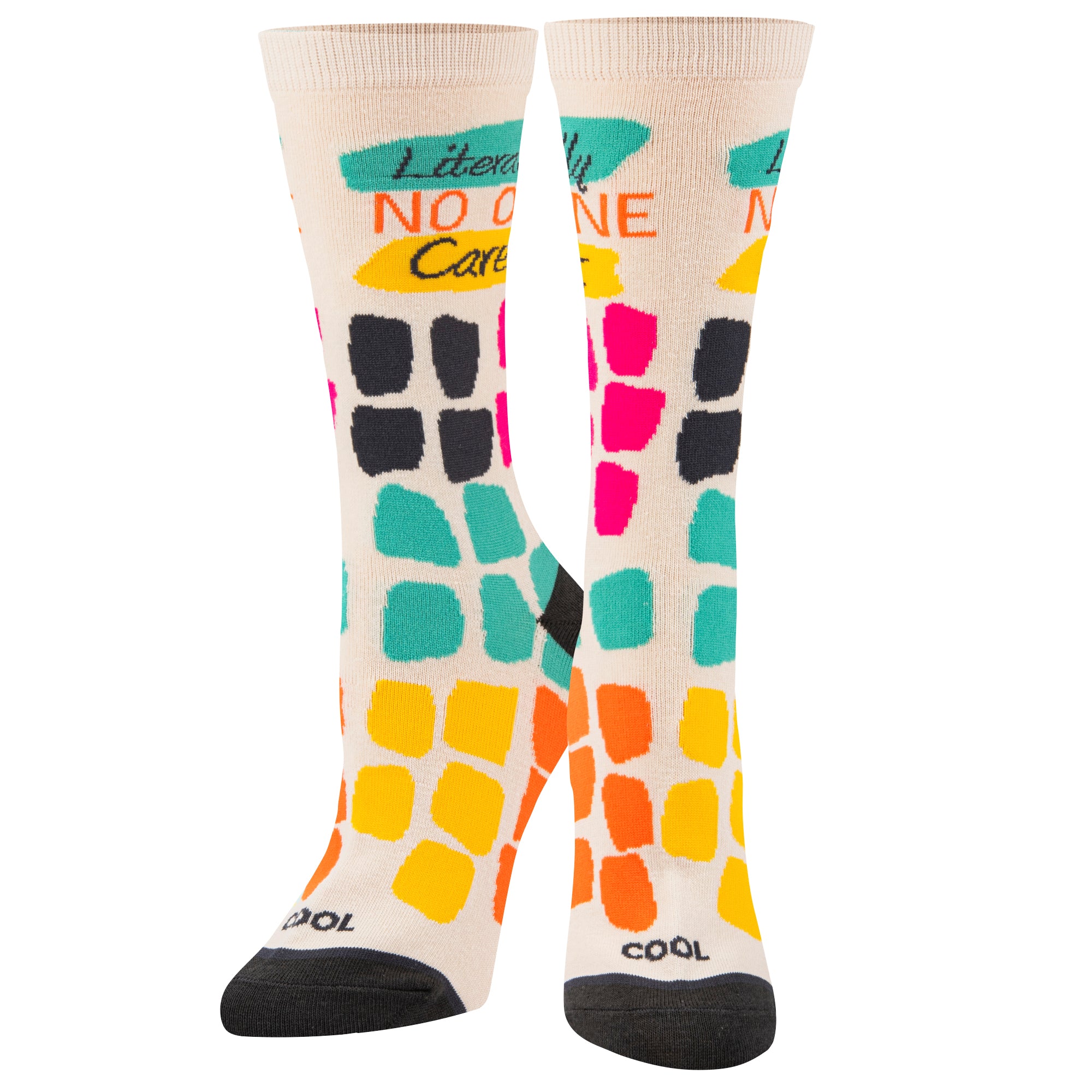 No One Cares Women's Crew Socks