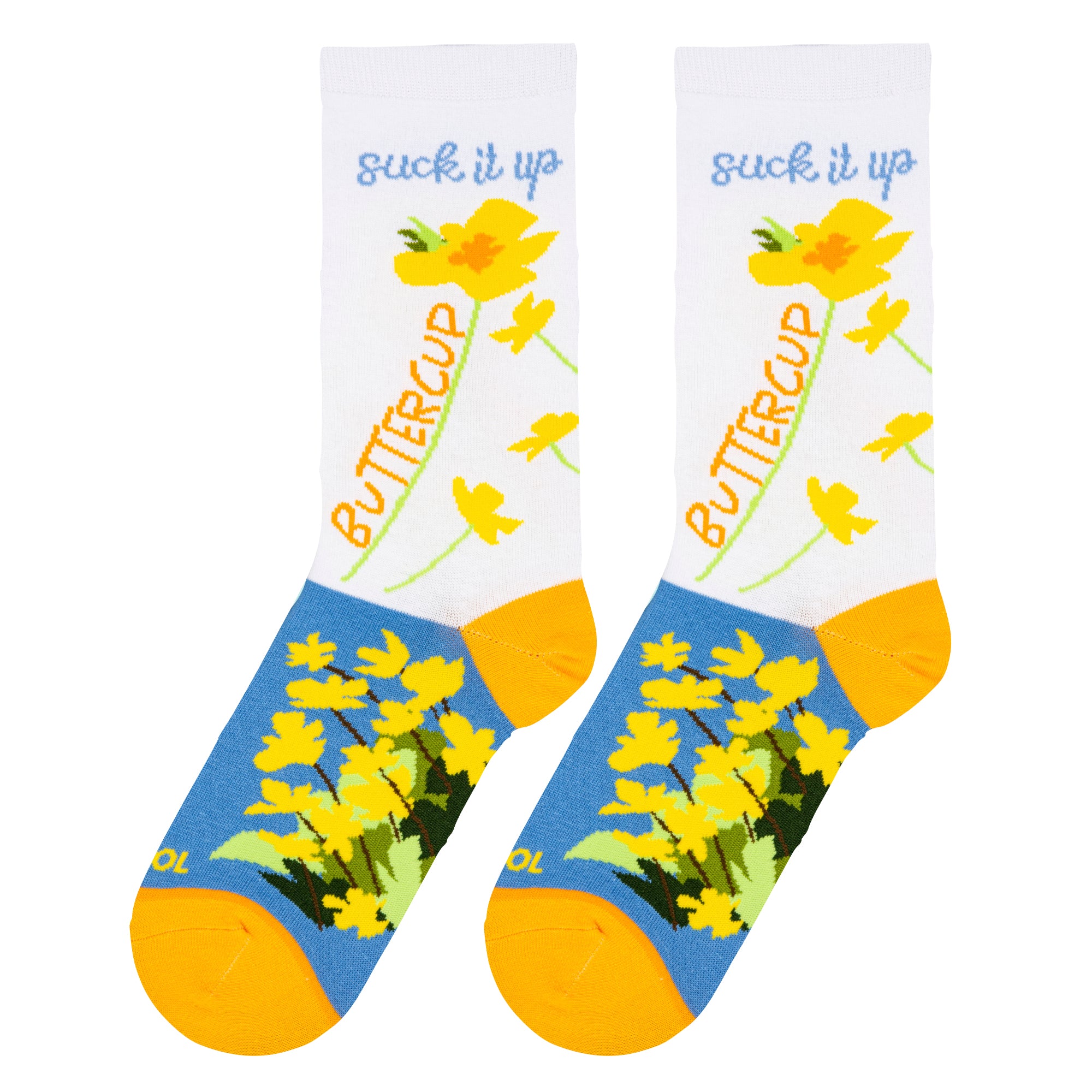 Suck It Up Buttercup Women's Crew Socks