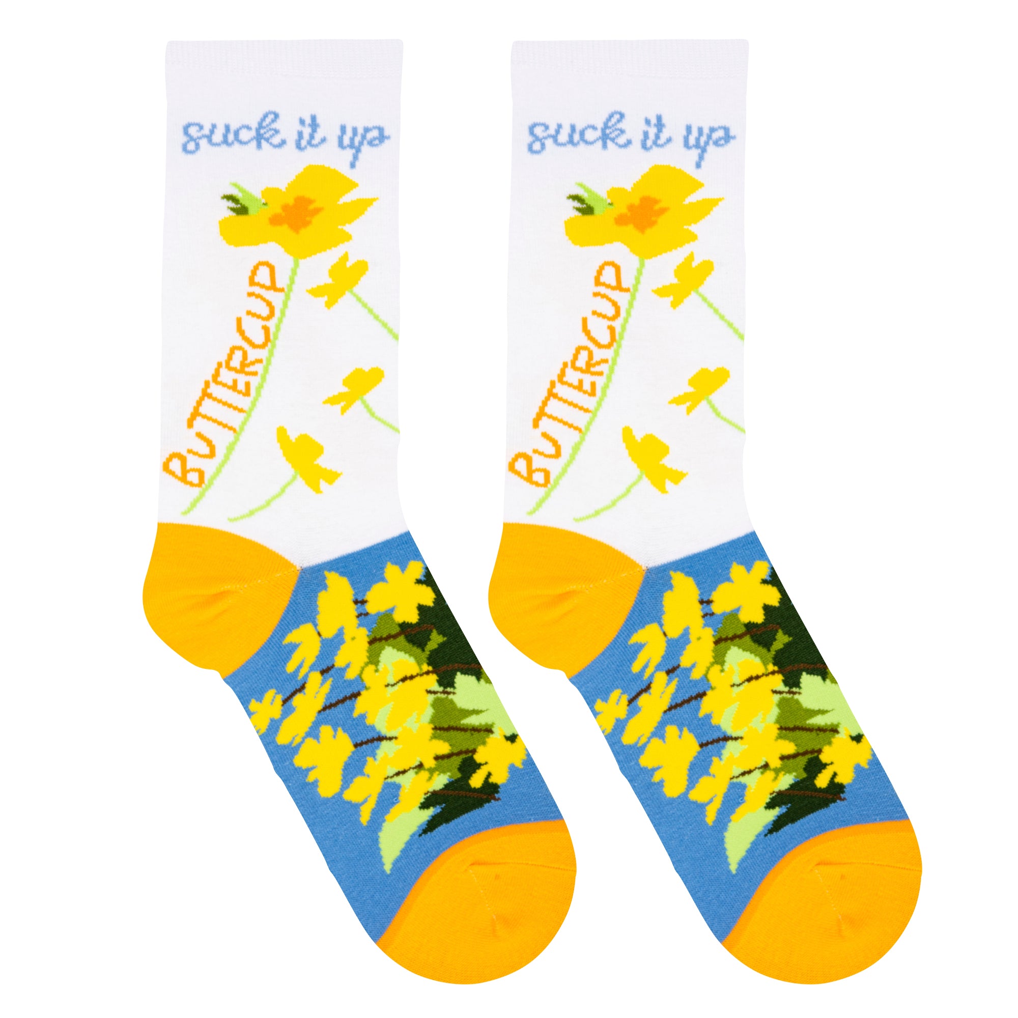 Suck It Up Buttercup Women's Crew Socks