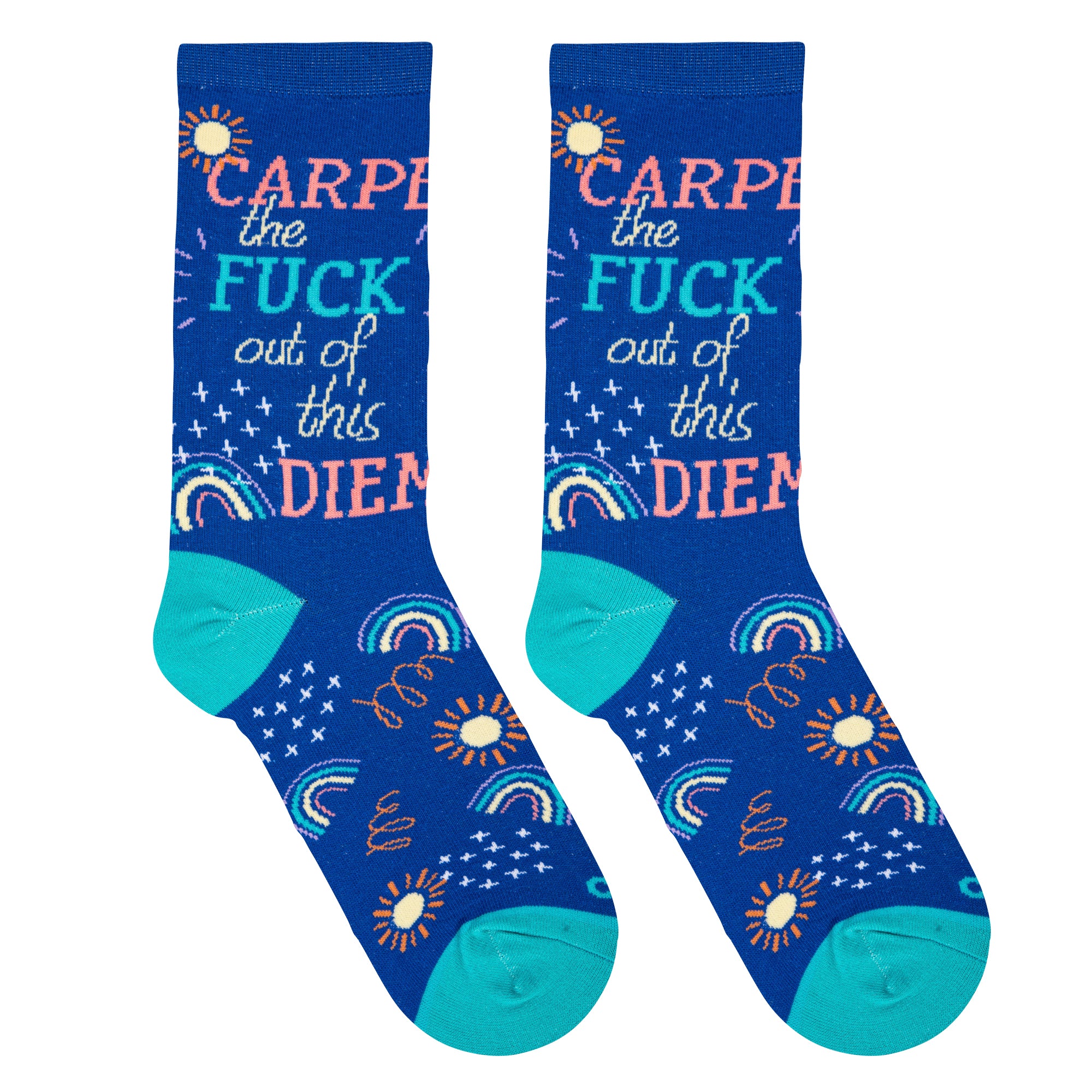 Carpe Diem Women's Crew Socks