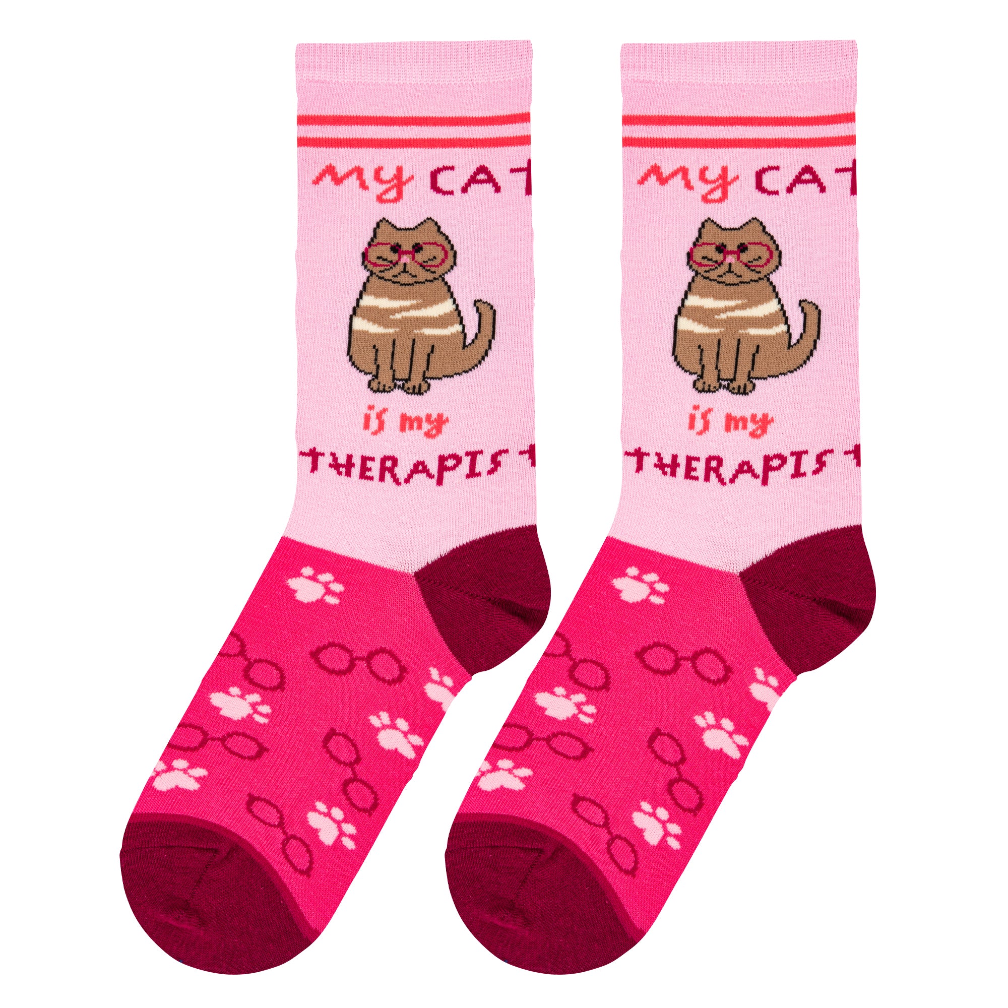 Cat Therapist Women's Crew Socks