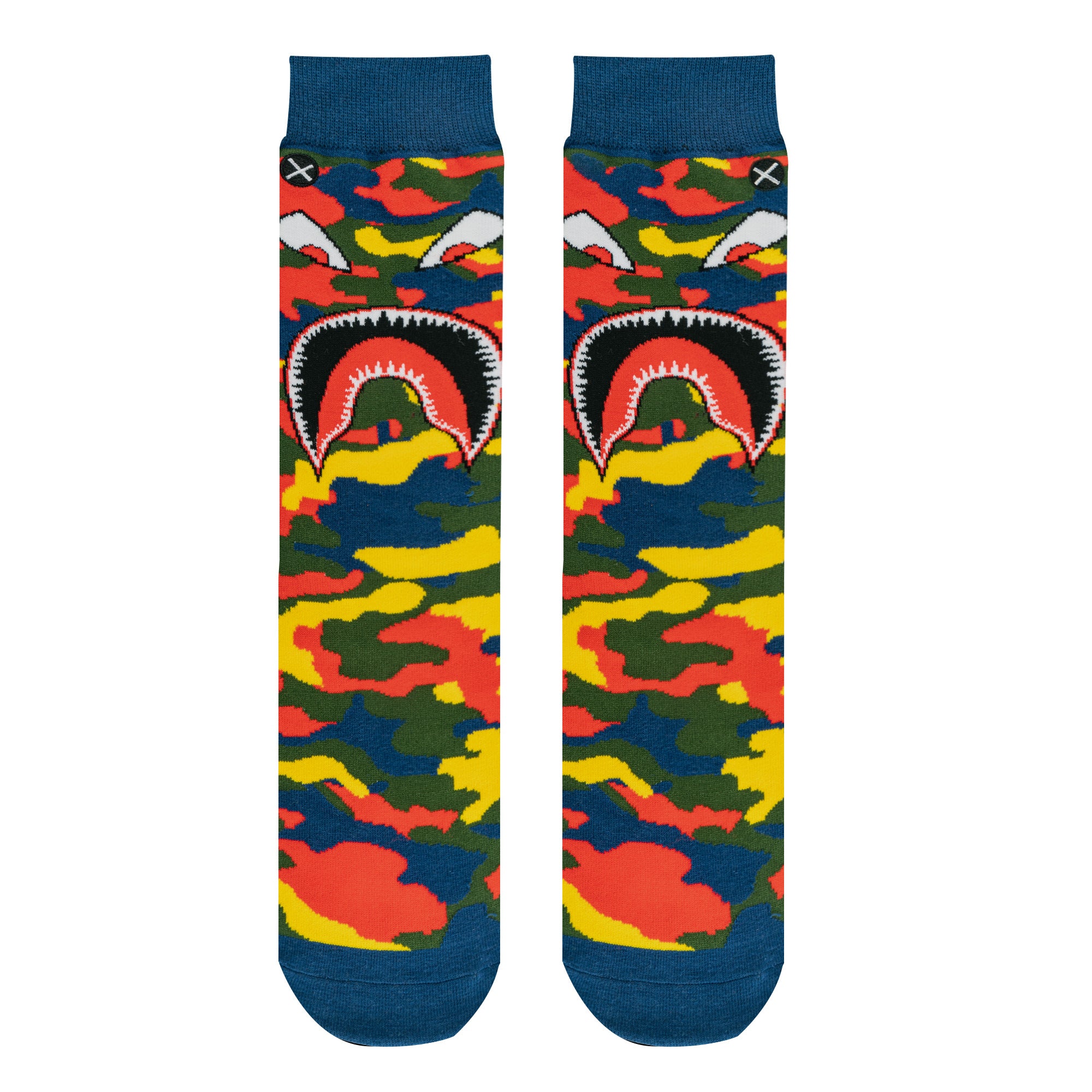 Warplane Rugby Camo Men's Crew Socks